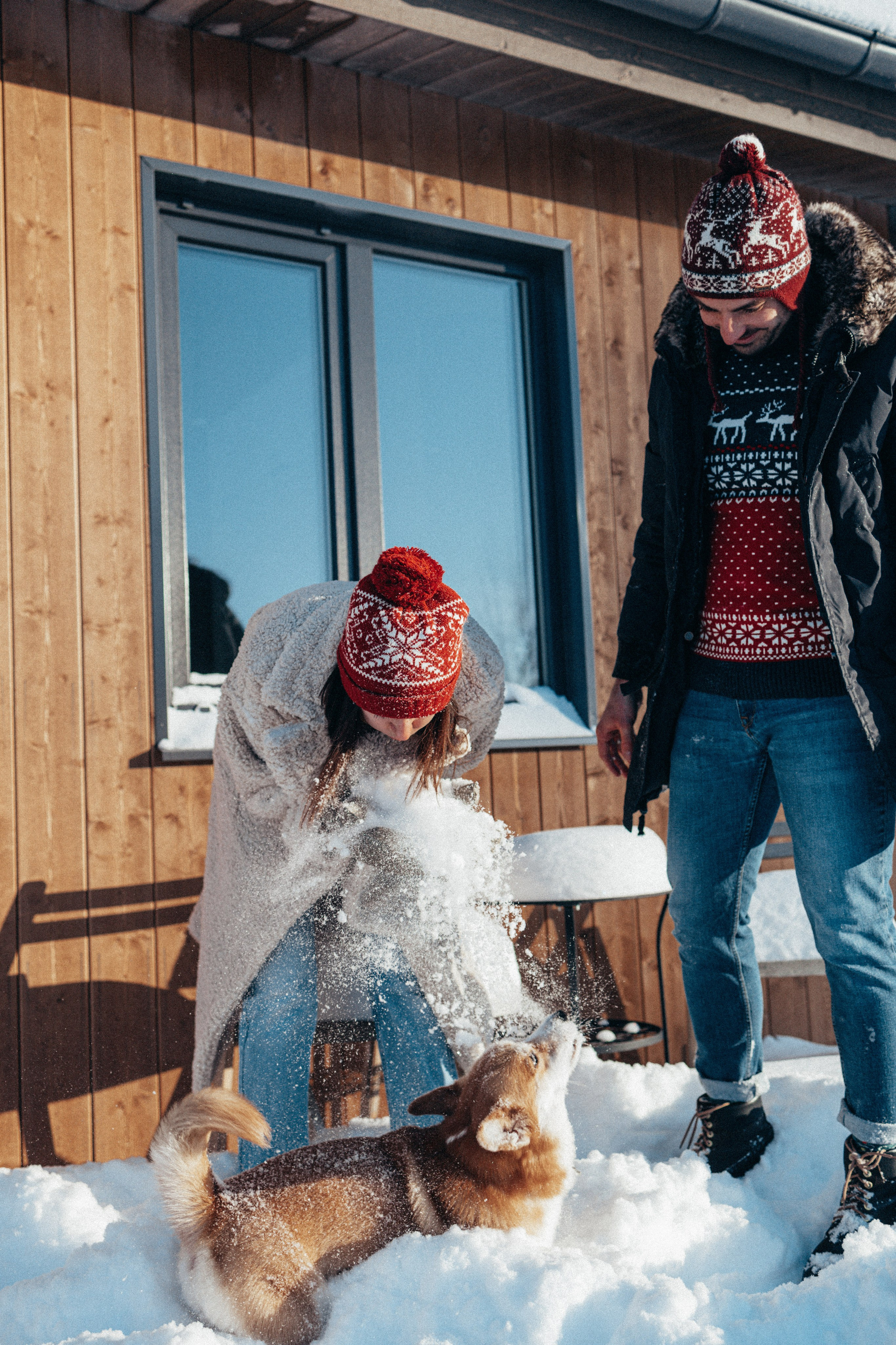 Кирилл, Настя и коржик Рико