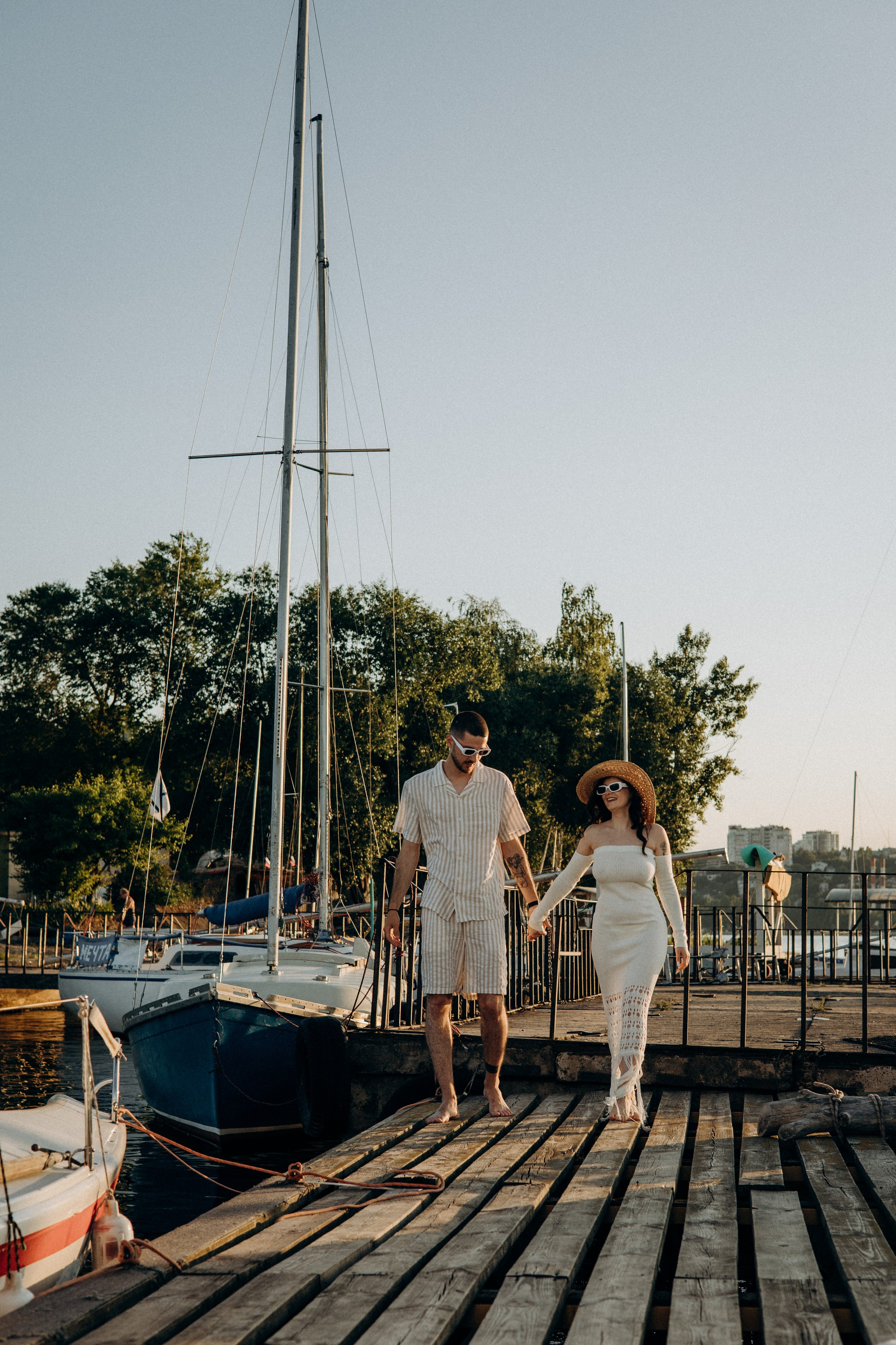 Катя, Максим, яхта. Портретный и семейный фотограф в Воронеже Ксения Ремизова