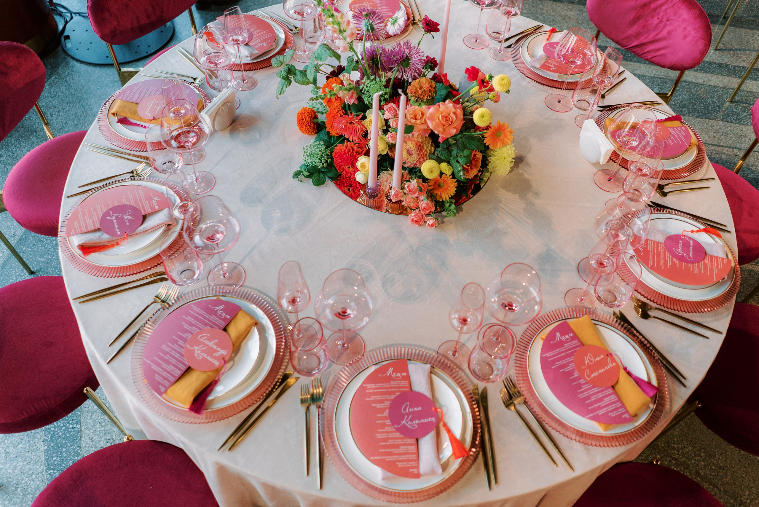 Юбилей в Воробьевы холл. Kirillova Studio — мастерская декора и событий Юли Кирилловой