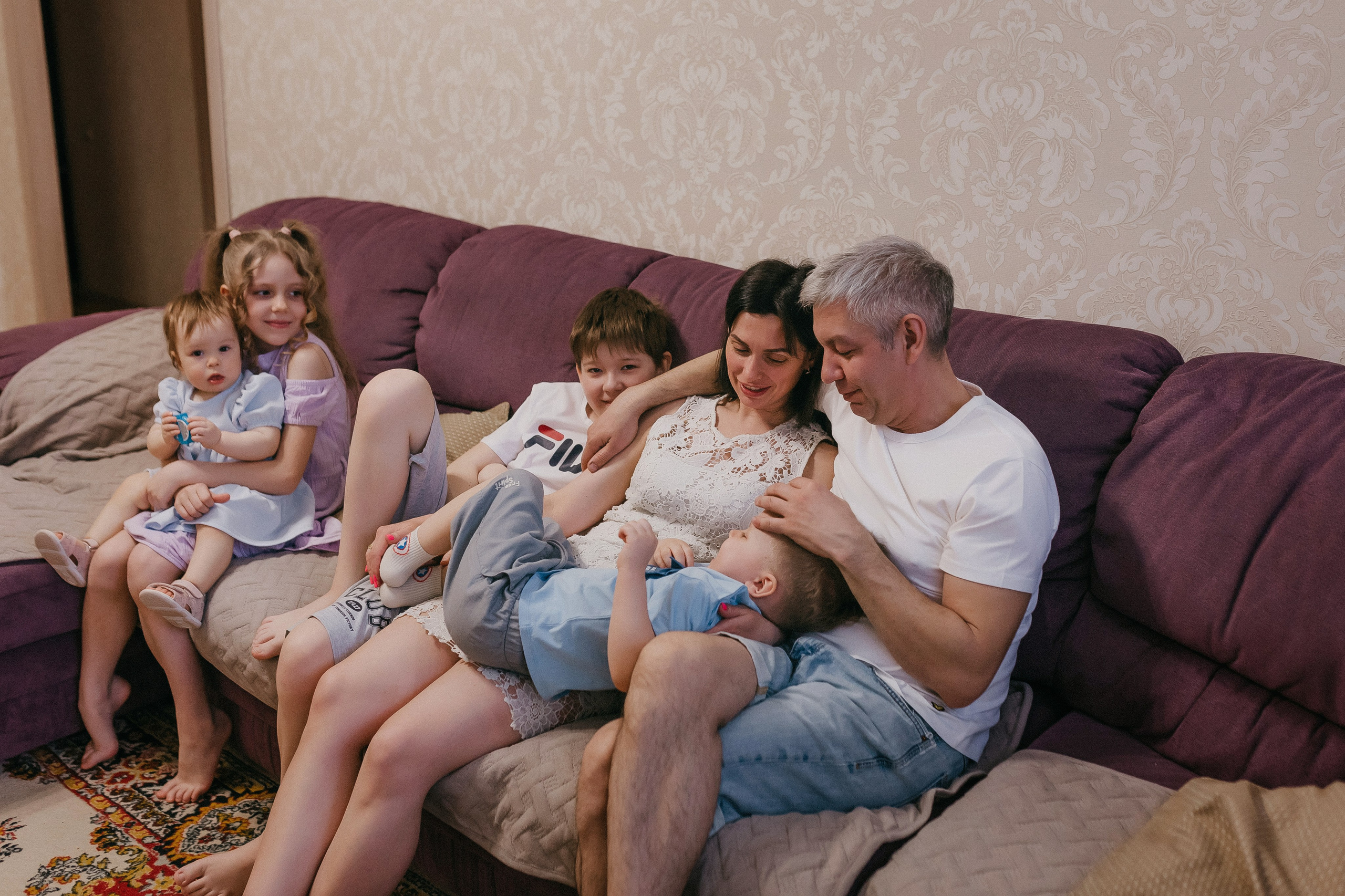 Вкусный завтрак. Семейный фотограф в Сургуте