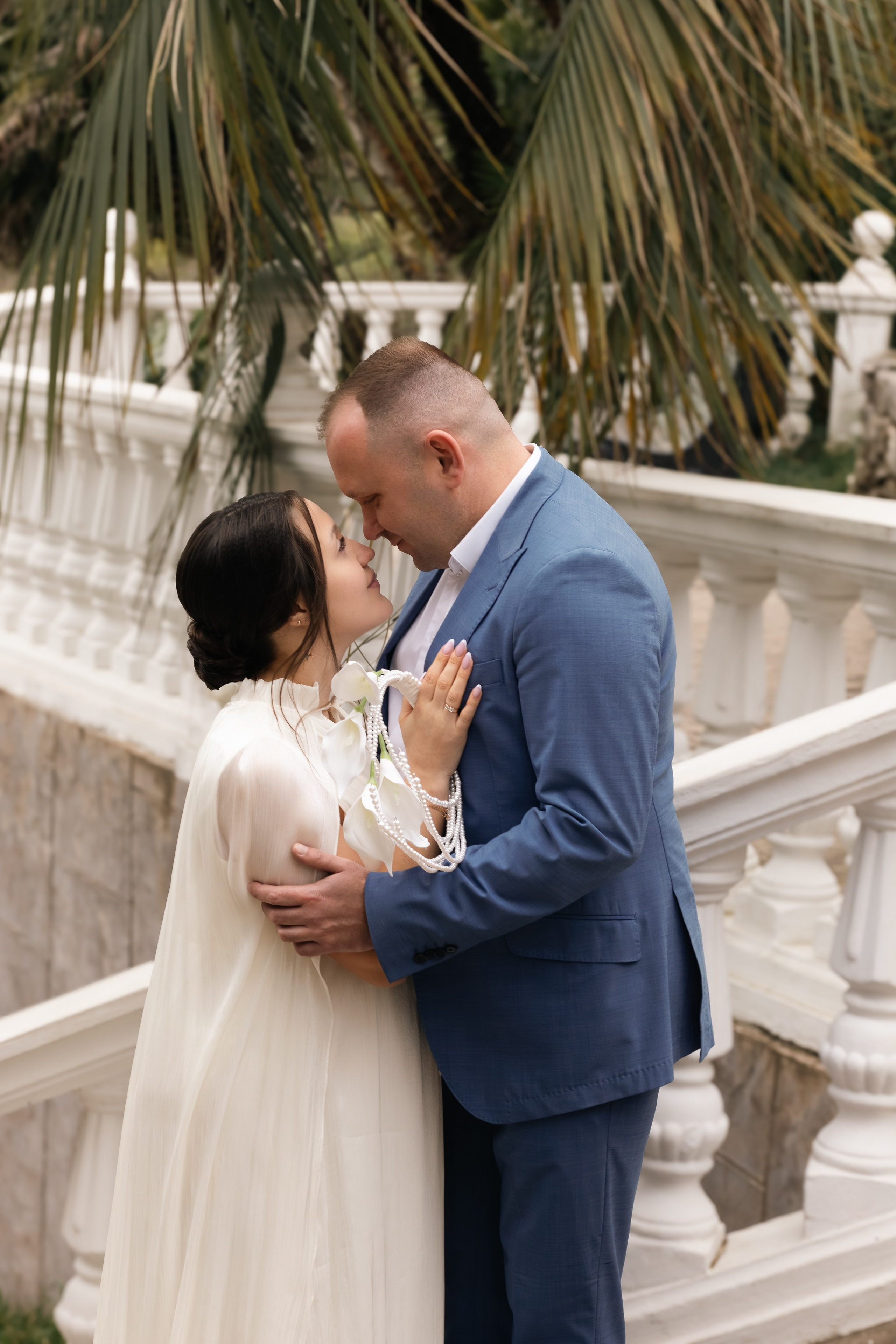 Свадебная фотосессия в парке «Южные Культуры». Адлер. Сочи. Фотограф Мария Камаева