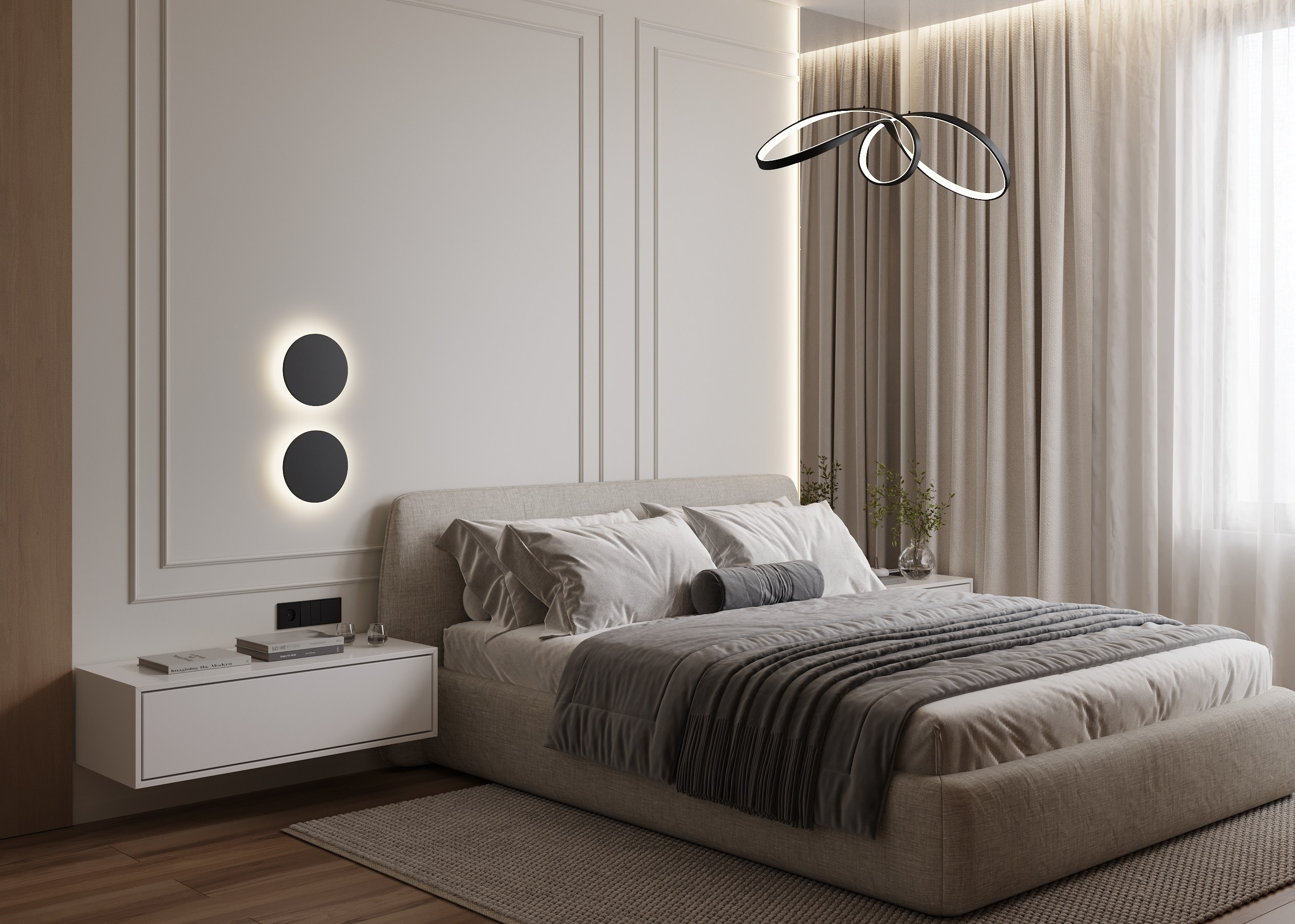 ЖК GREENWOOD 72,0 кв.м. Дизайнер интерьера и 3D визуализатор Ванчугова Ольга