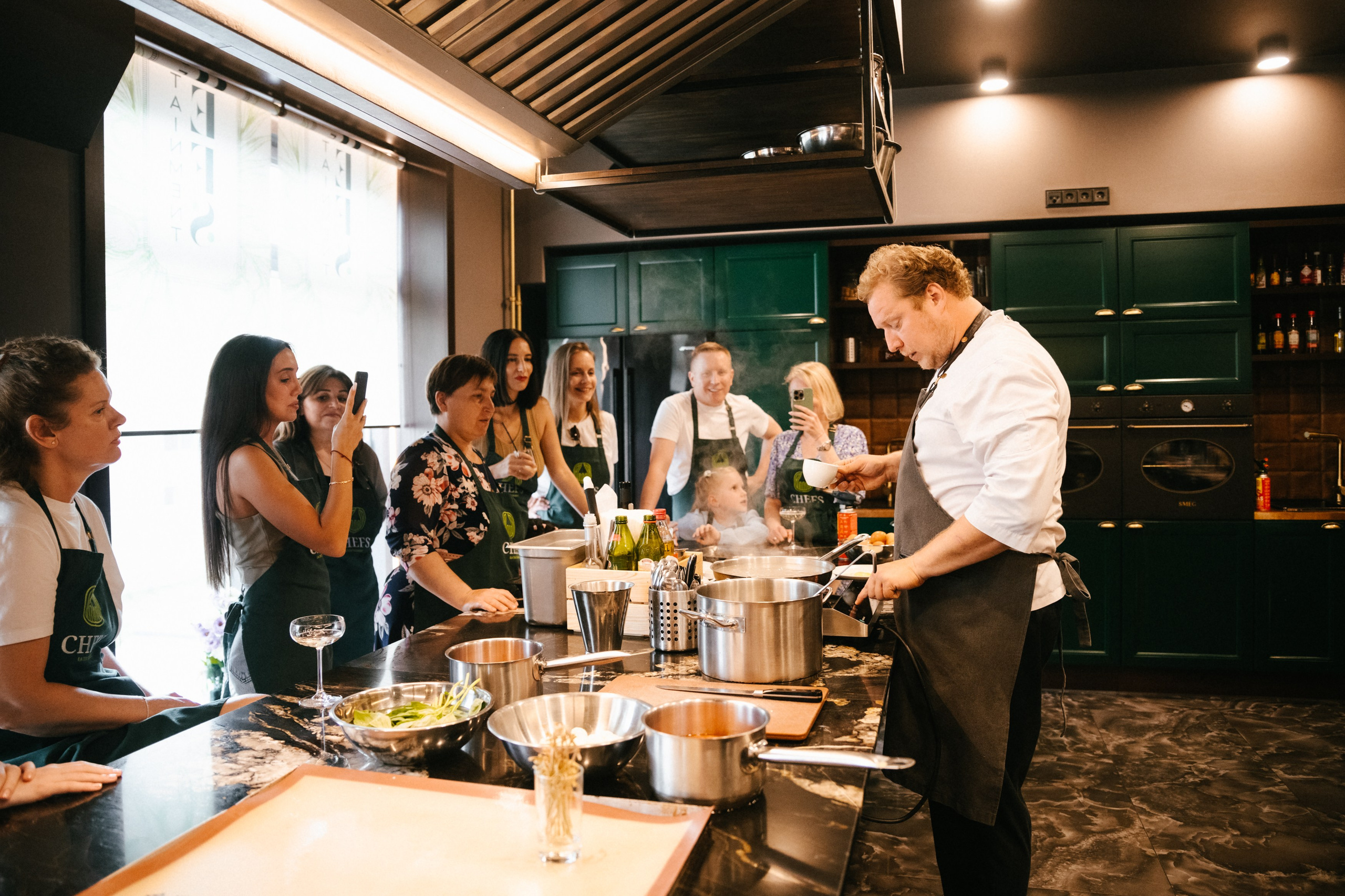 CHEFS. Кулинарный Мастеркласс. Репортажный и портретный фотограф в Санкт-Петербурге Степлевич Дарья