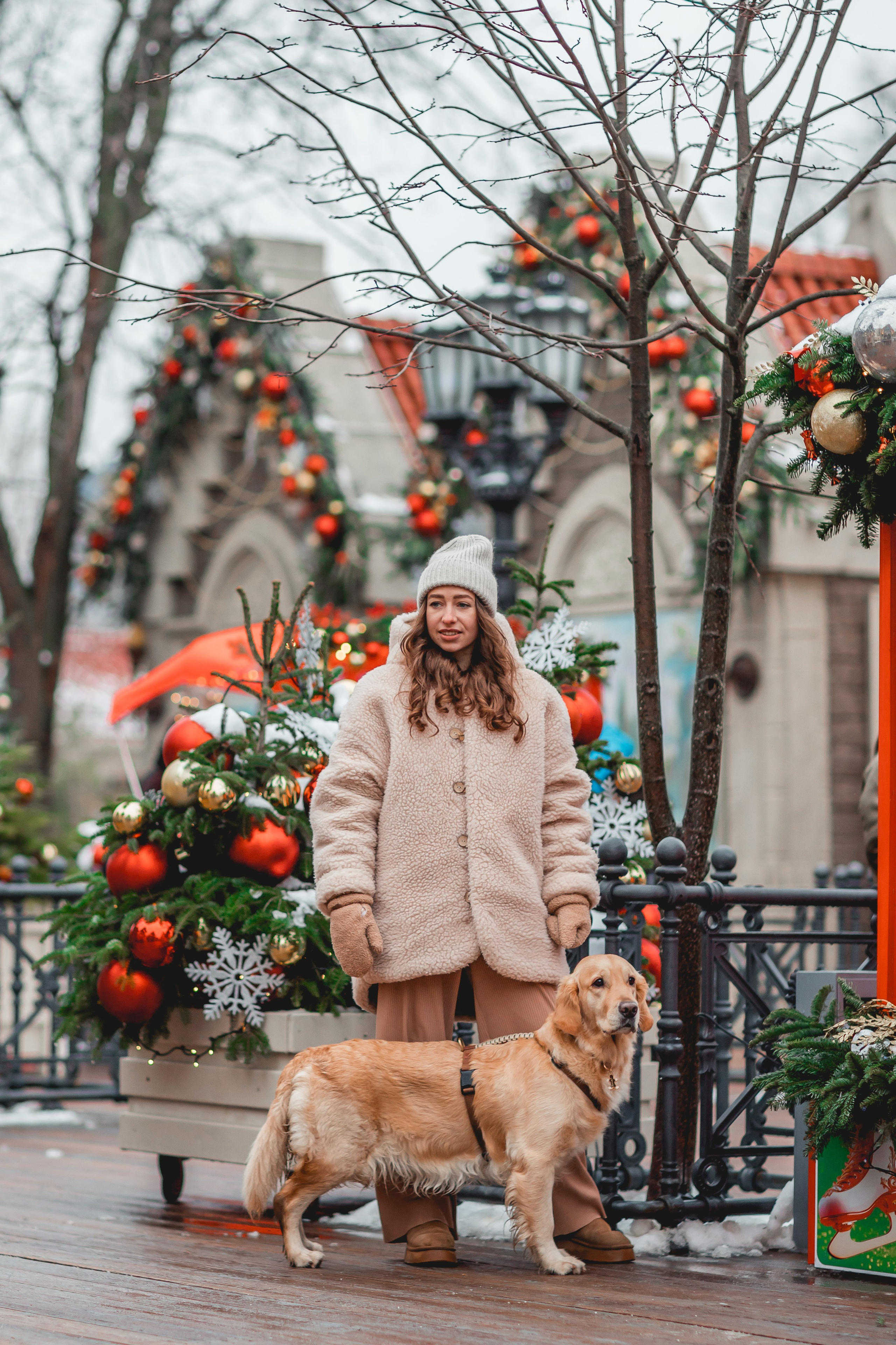 Марина и Чили. Семейный фотограф анималист Мария Крючкова