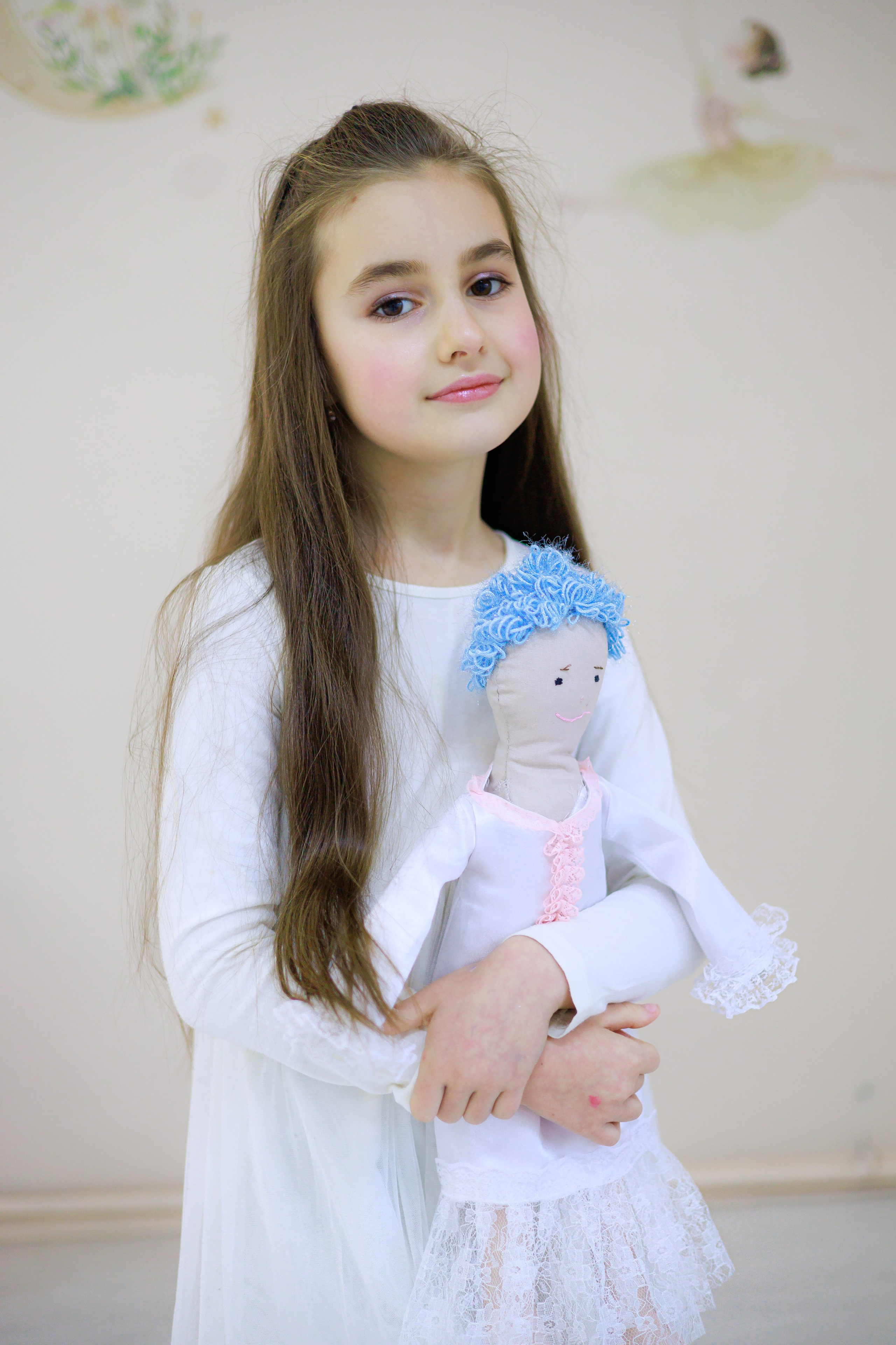 Интерьерная кукла Рождественский Ангел. Школа для девочек во Владивостоке — Само Совершенство