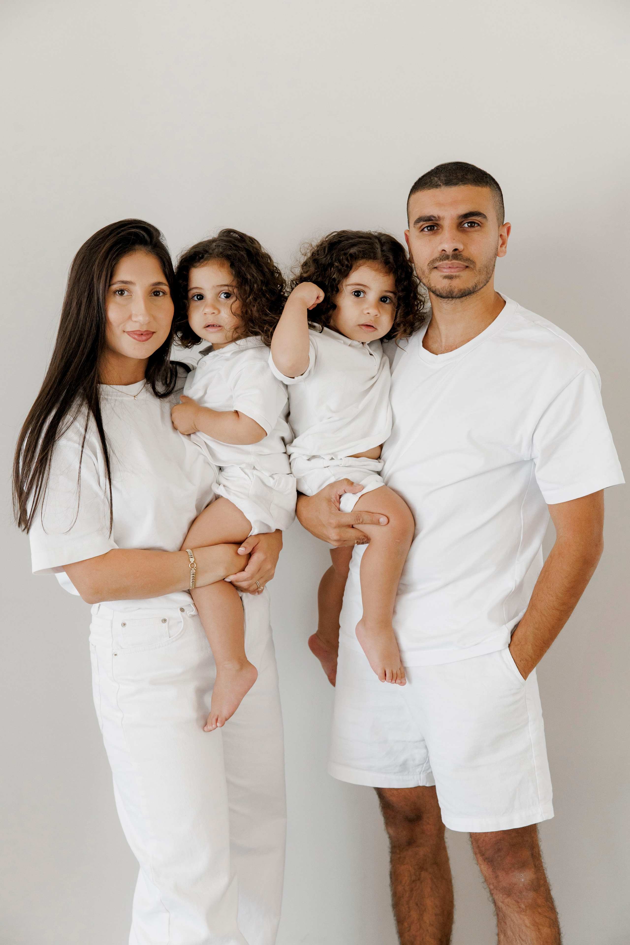 Family photoshoot inside the studio in Hadera. Wedding and family photographer