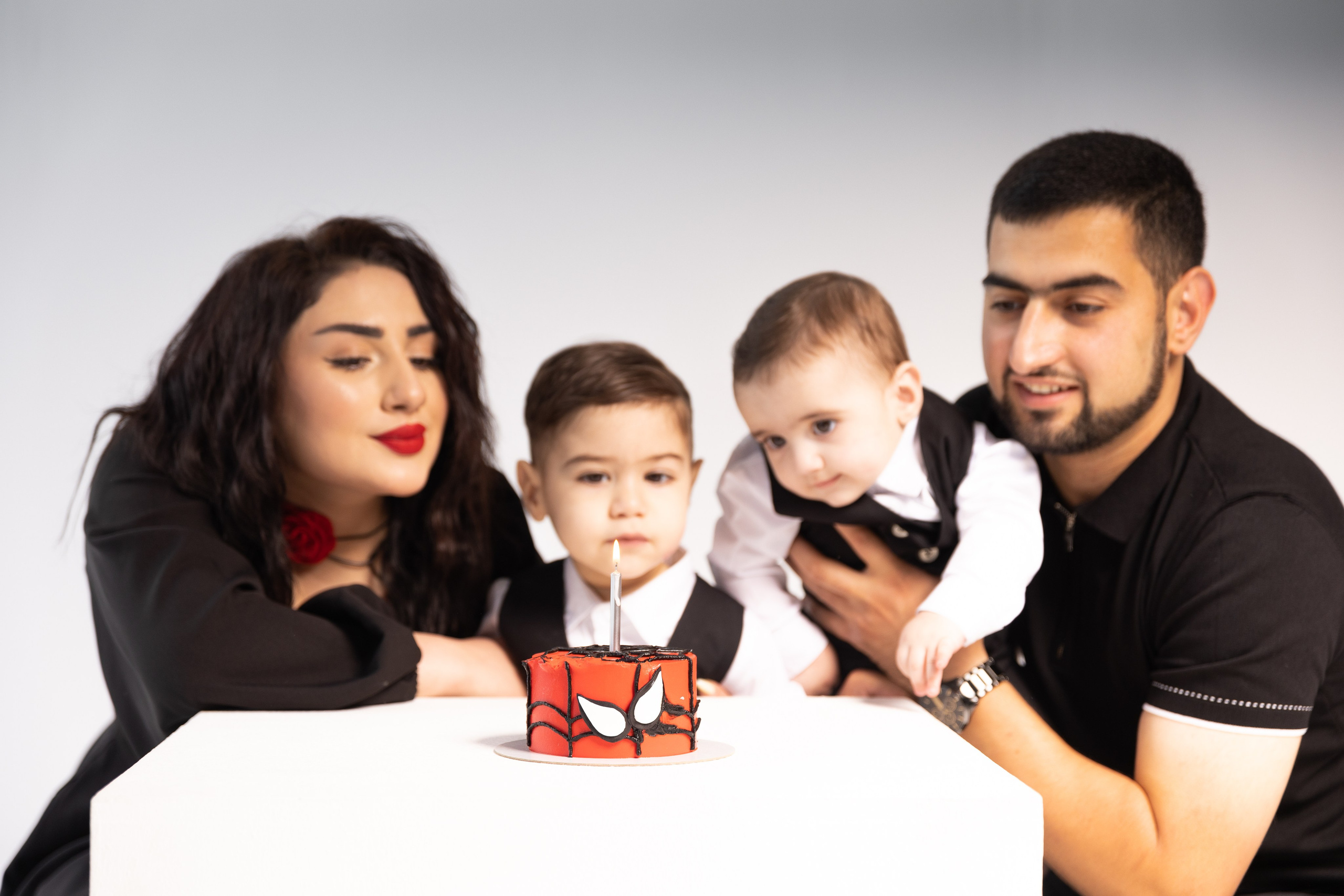 Семейная фотоссесия в студии. The EVL gallery