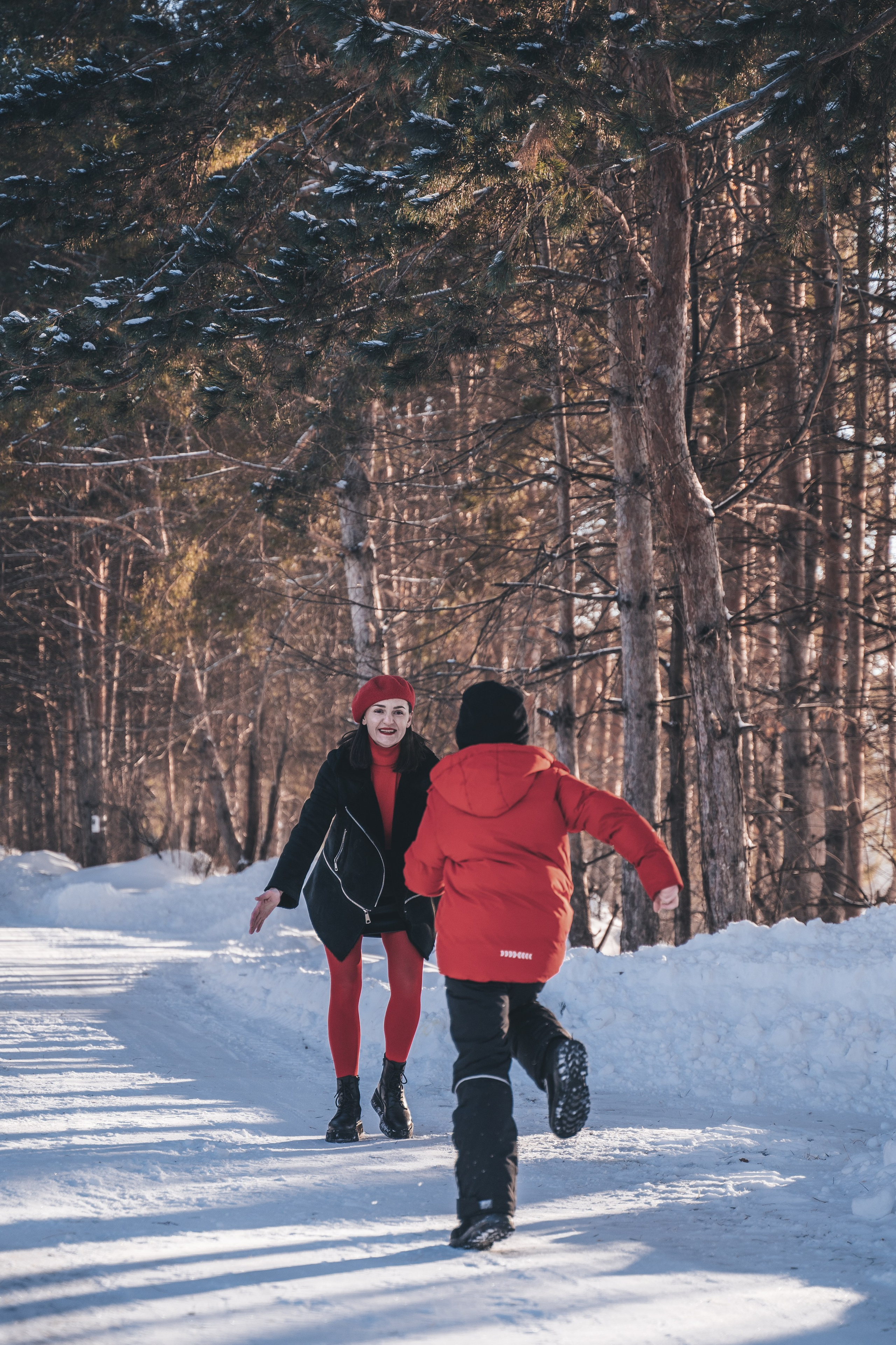 Яркая зимняя семейная фотосессия. Фотограф в Самаре Екатерина Кроз