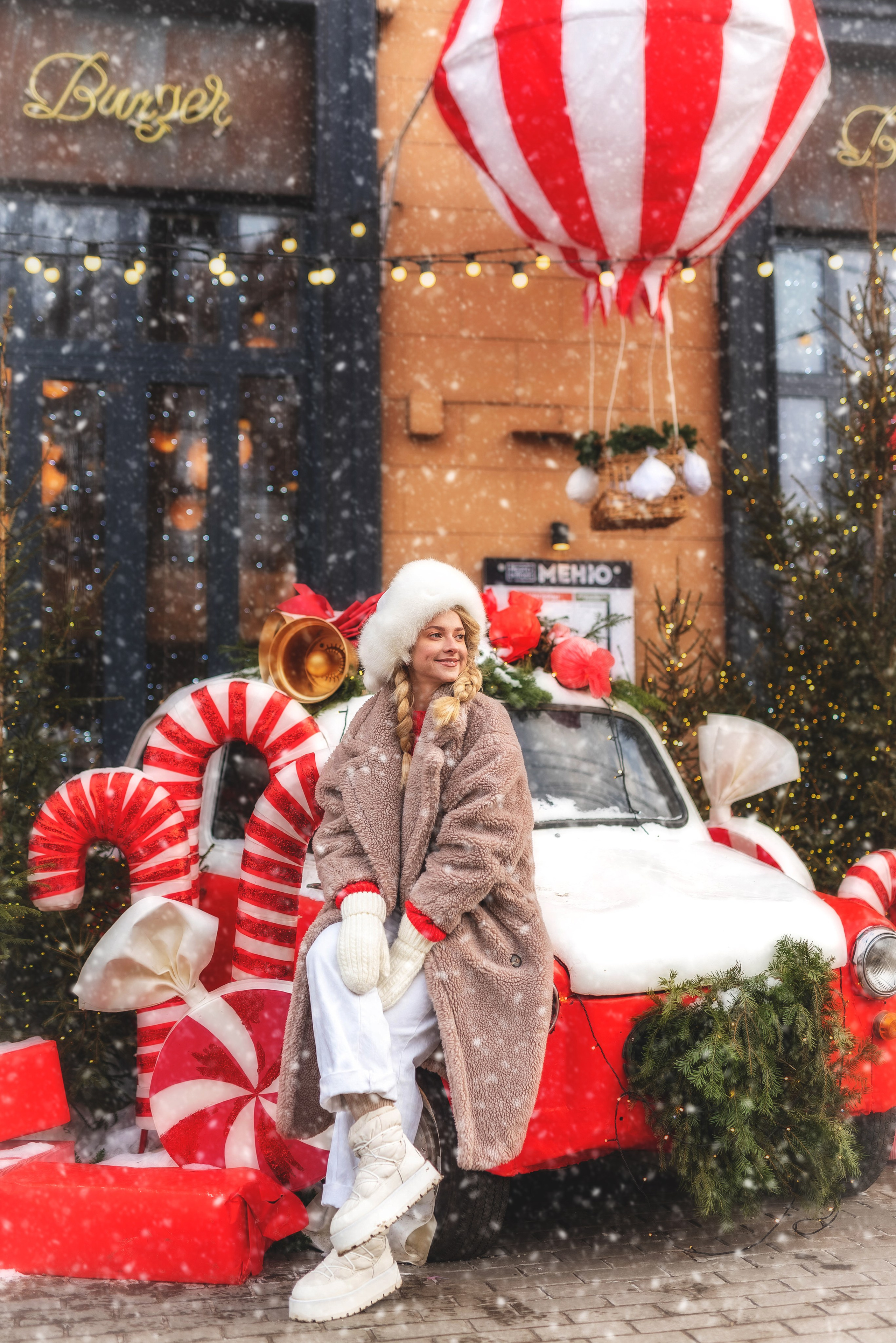Фотопрогулка по зимнему городу. Семейный, детский фотограф в Воронеже Анна Никитина