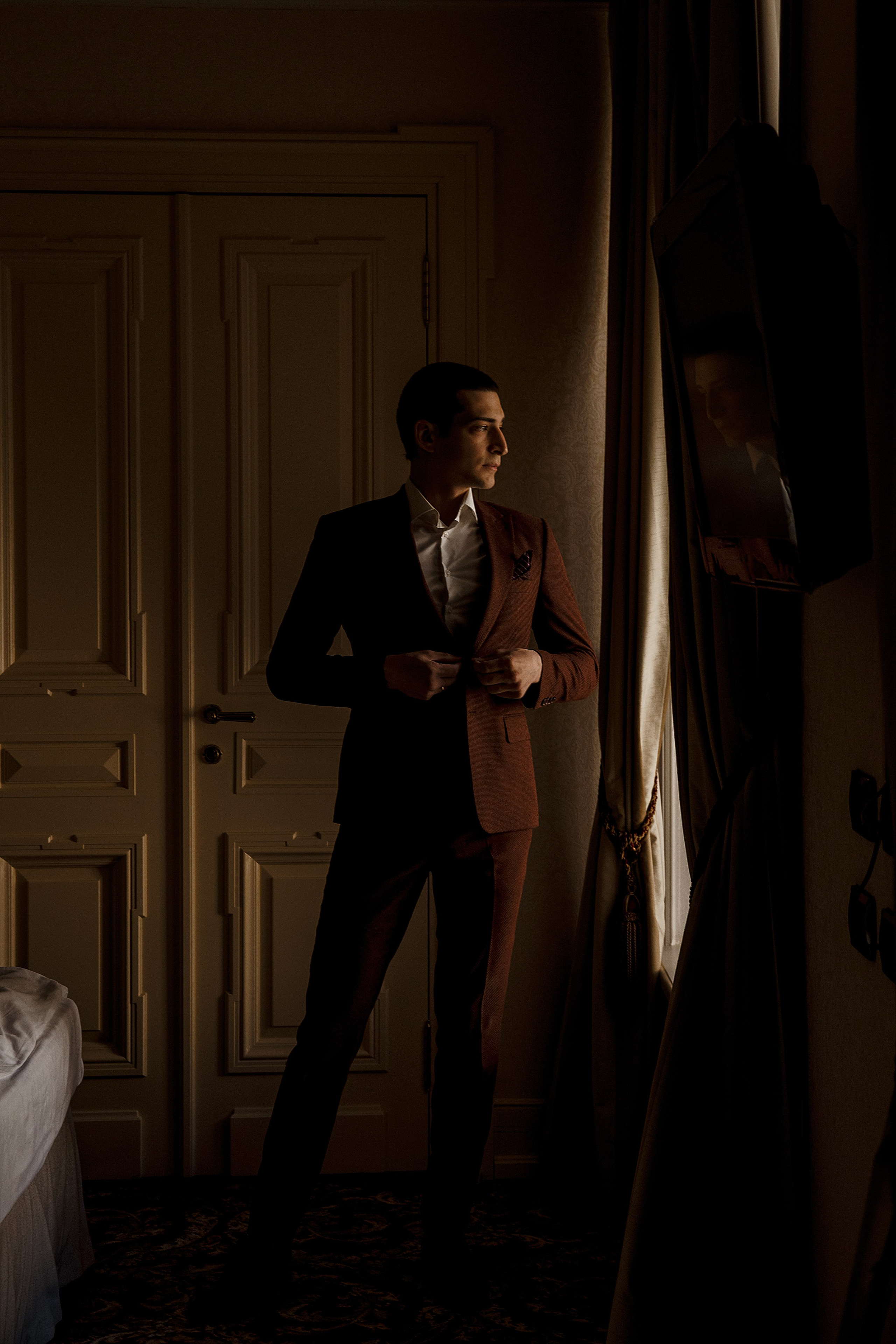 Утро в отеле Талион. Свадебный фотограф Санкт-Петербург  Москва