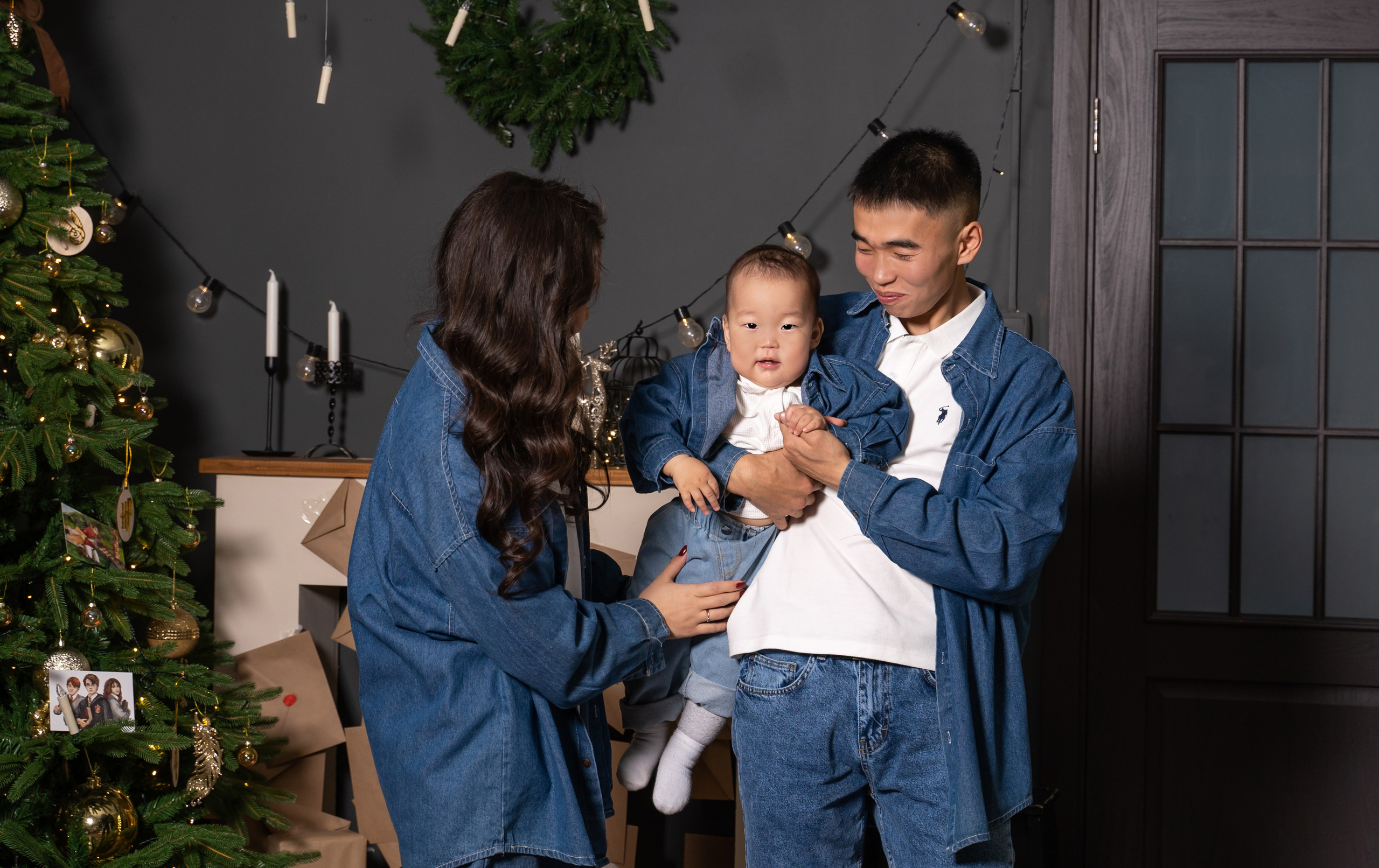 Комплекты Family look. Фотостудия Малина в городе Улан-Удэ. Фотограф Ирина Жарникова