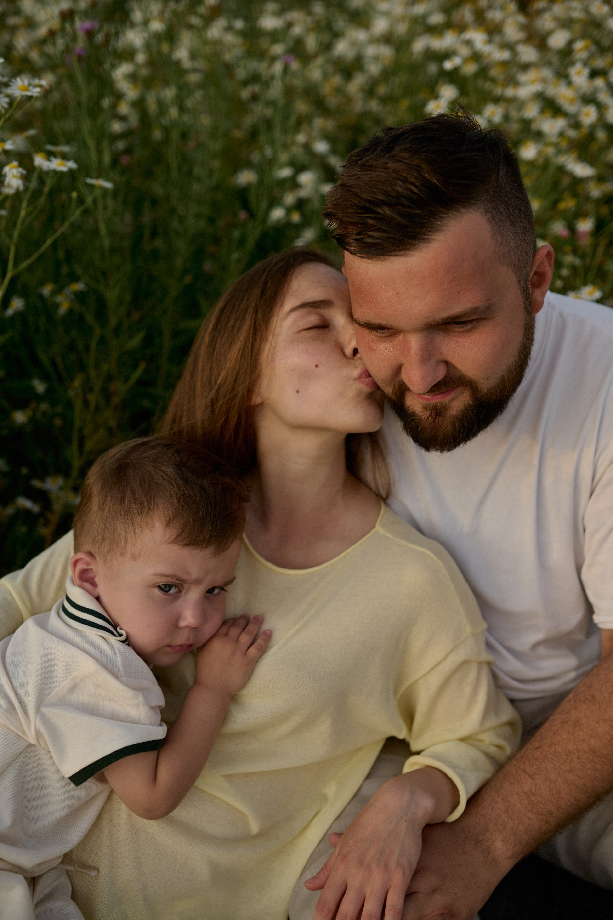 Рома, Оля, Максим и ромашки. Семейный и свадебный lifestyle-фотограф в Москве Мария Петрова