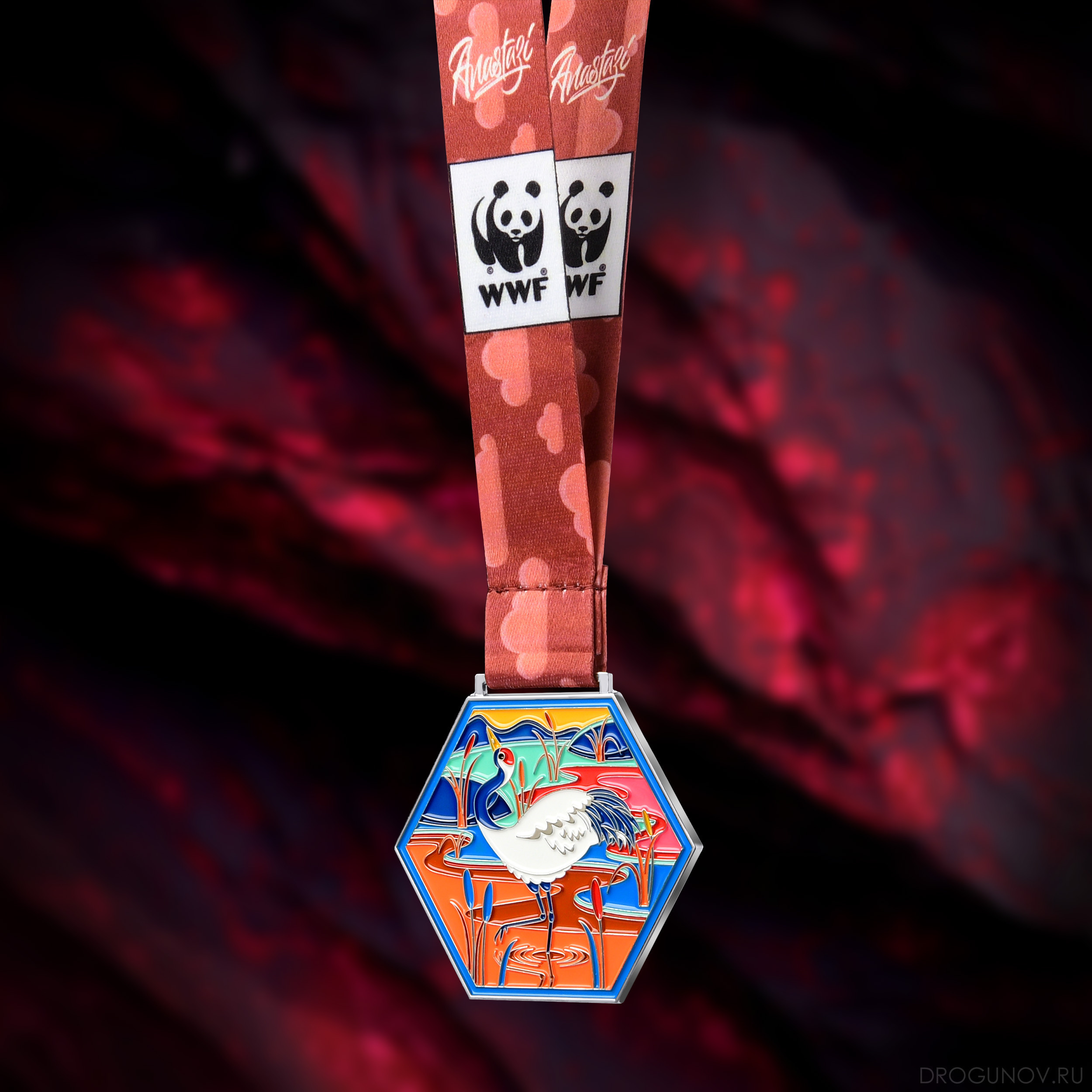 Фотосессия медали в студии