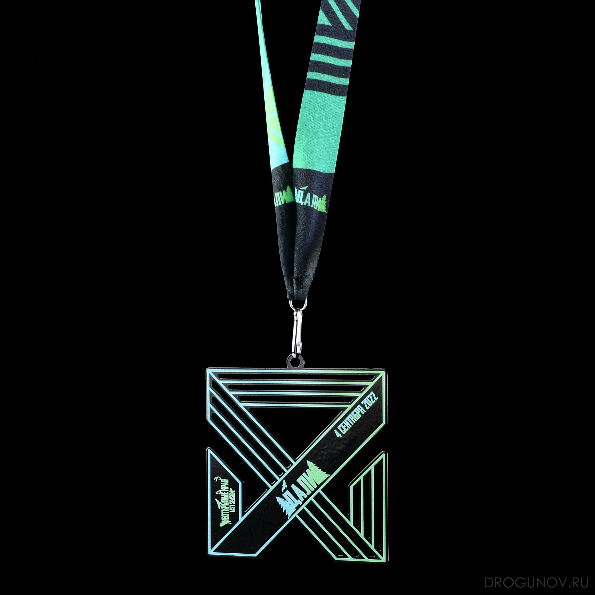 Медаль не открытые края