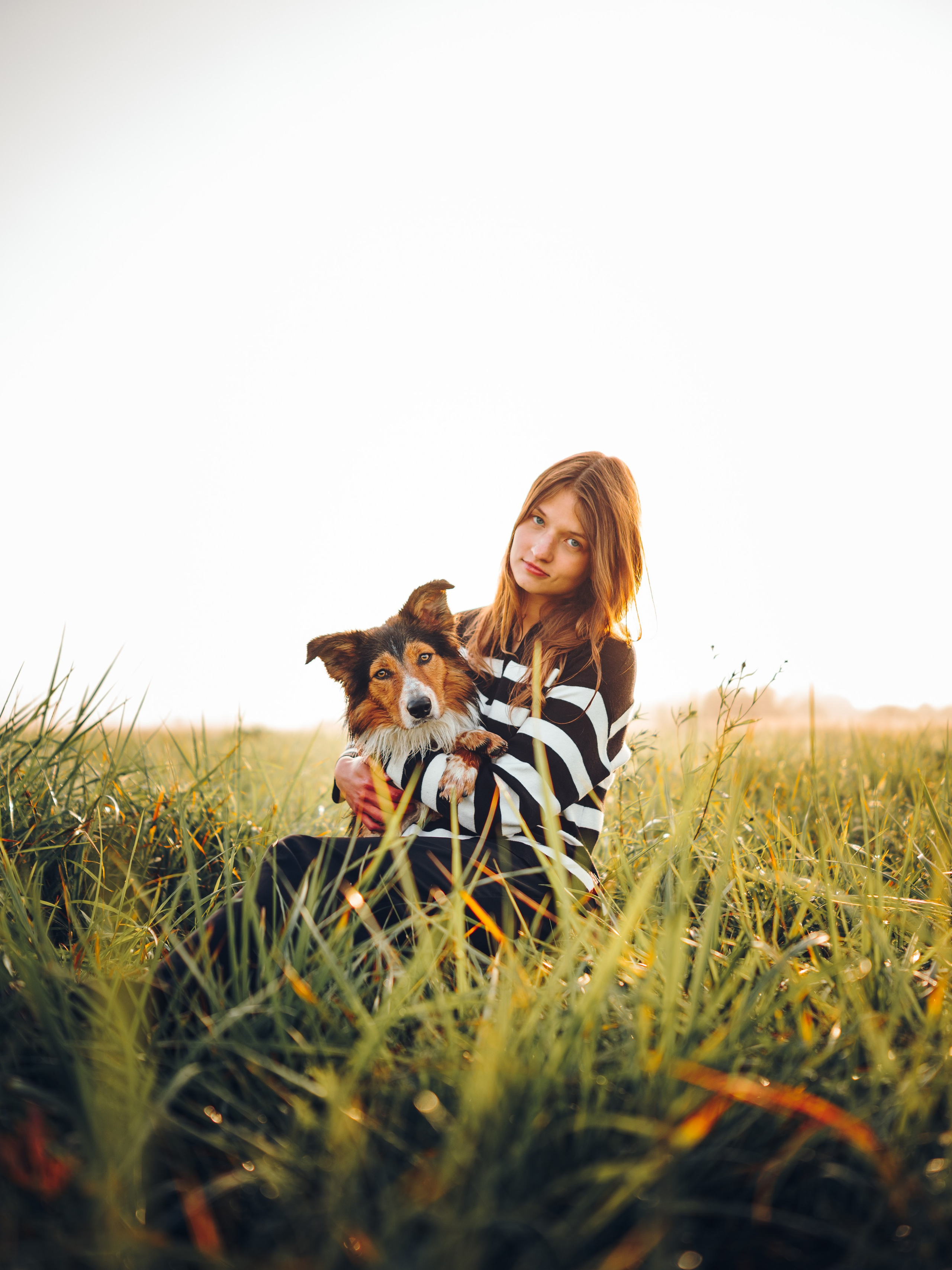 Саша, Флик и Эсприт. Семейный фотограф анималист Ананьева Мария — Москва