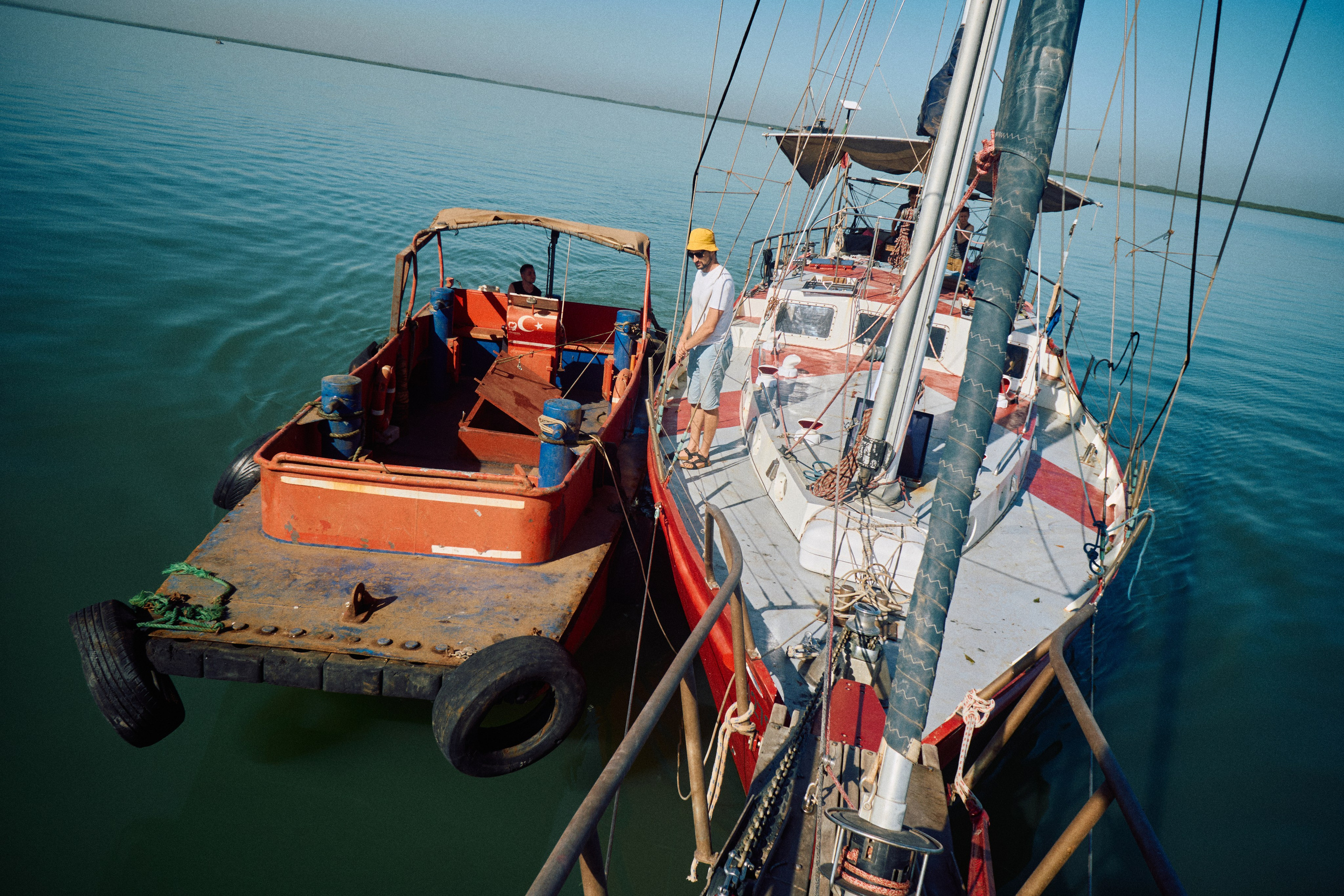 Gambia River. See the moment and catche. commercial and reportage