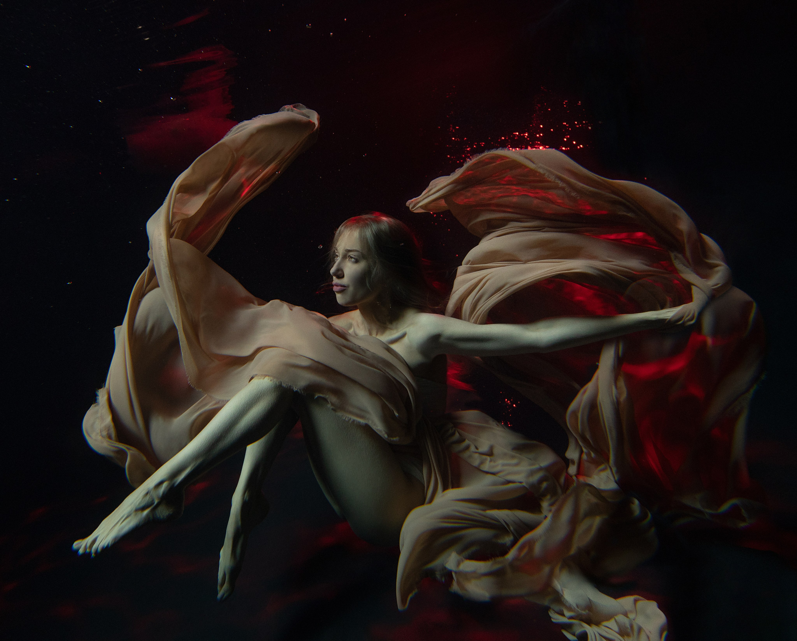 Фотосессия под водой