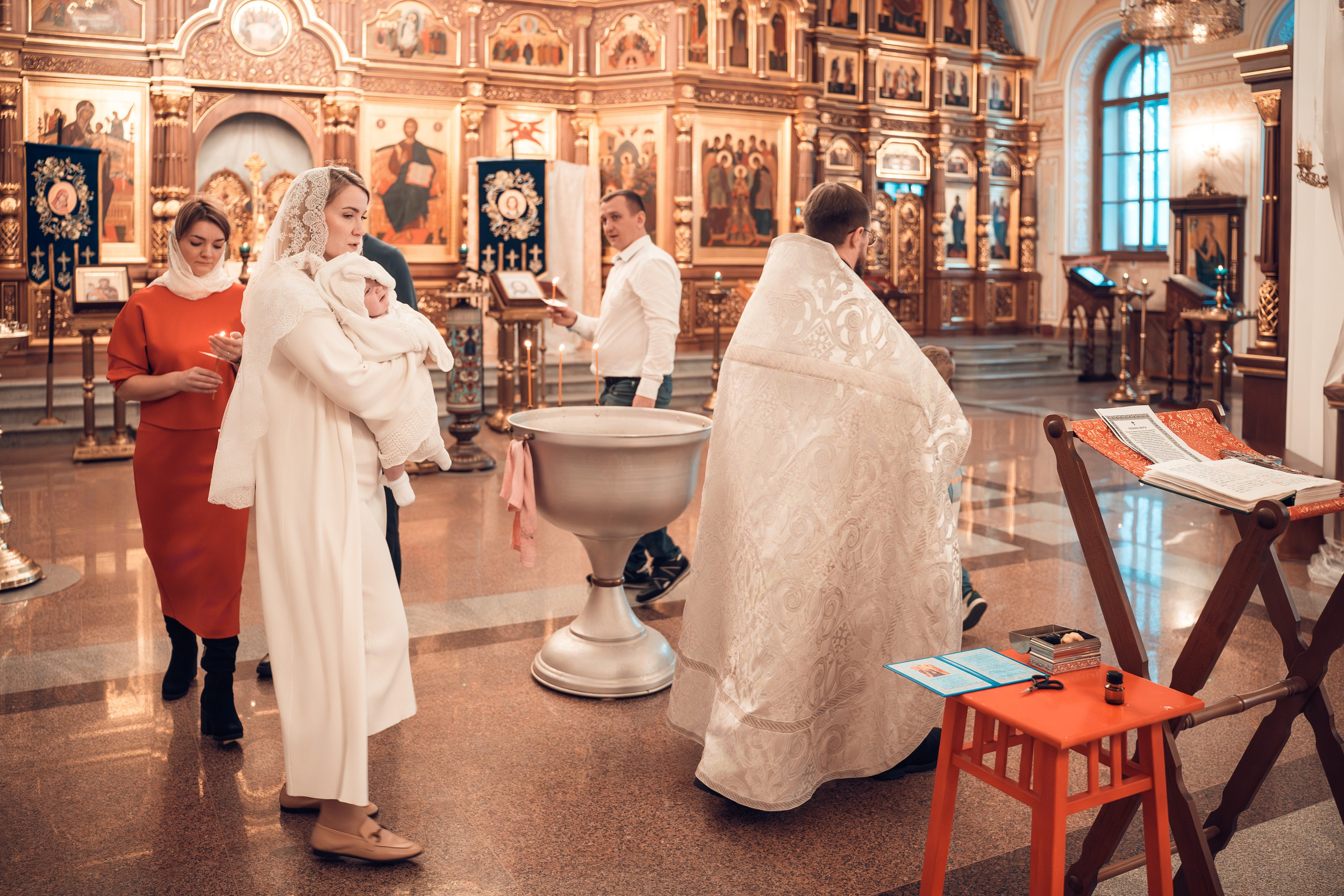 Таинство Крещения Сергея