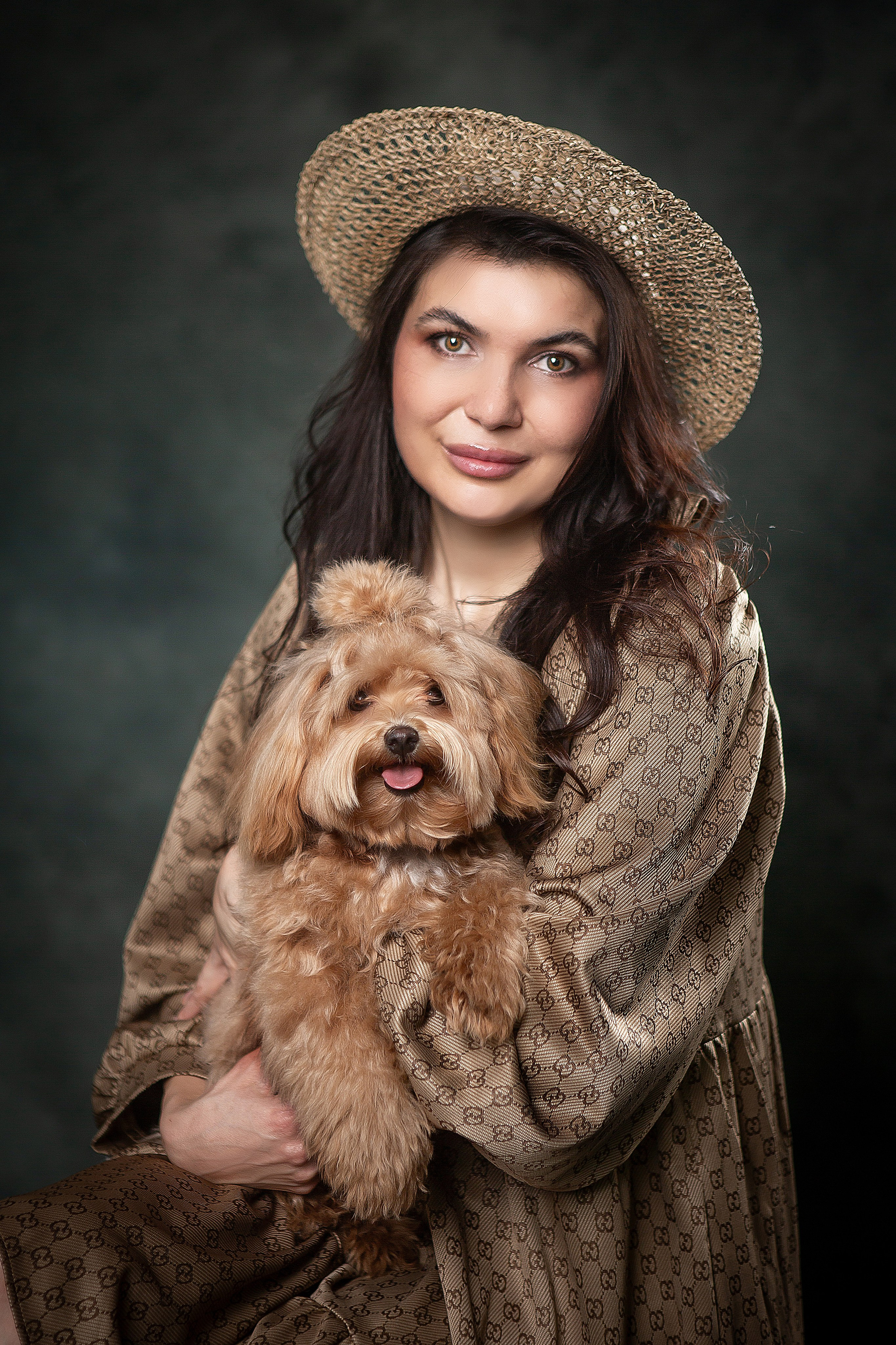 Дама с собачкой. Фотограф Мария Кольцова