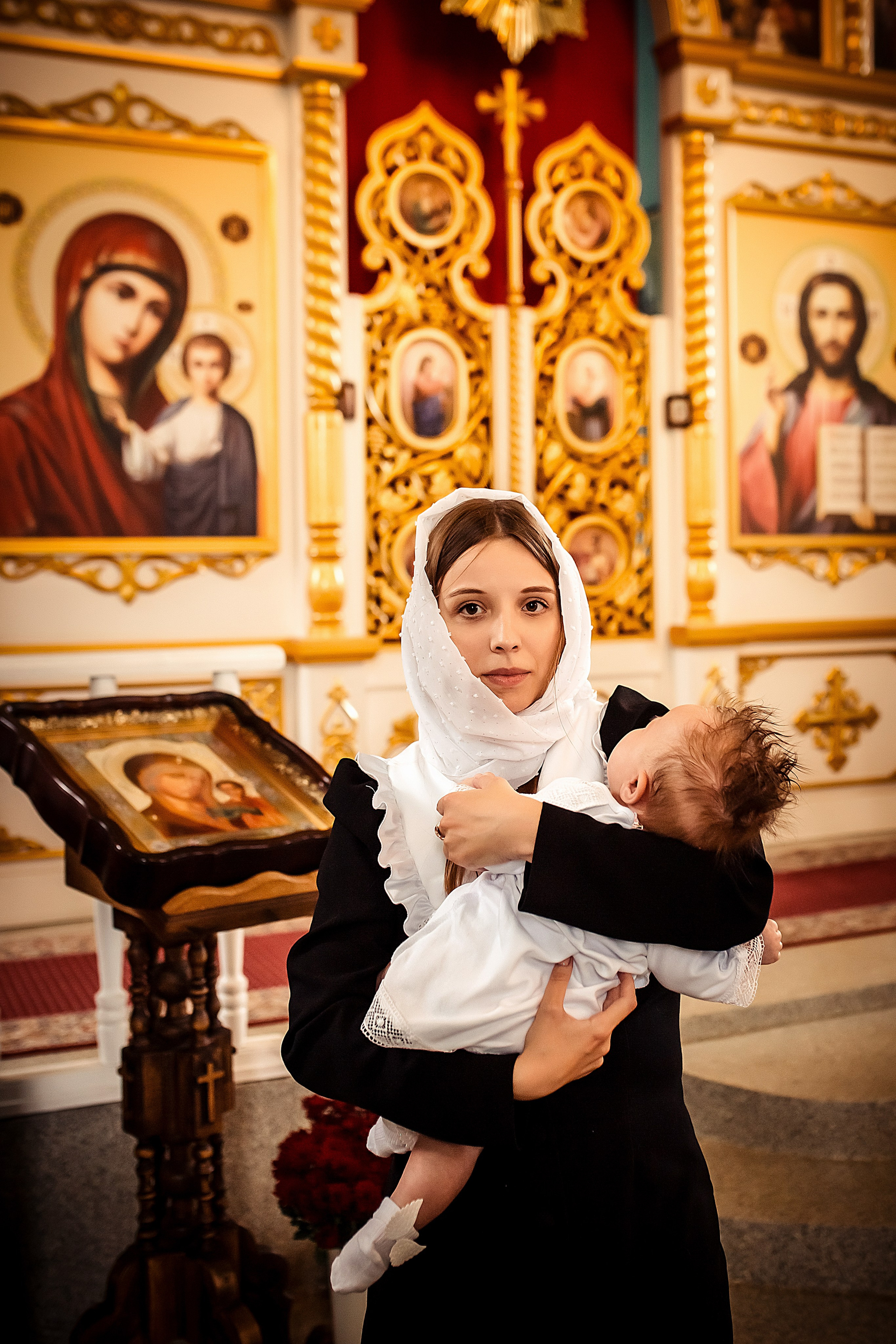 Крещение Верочки