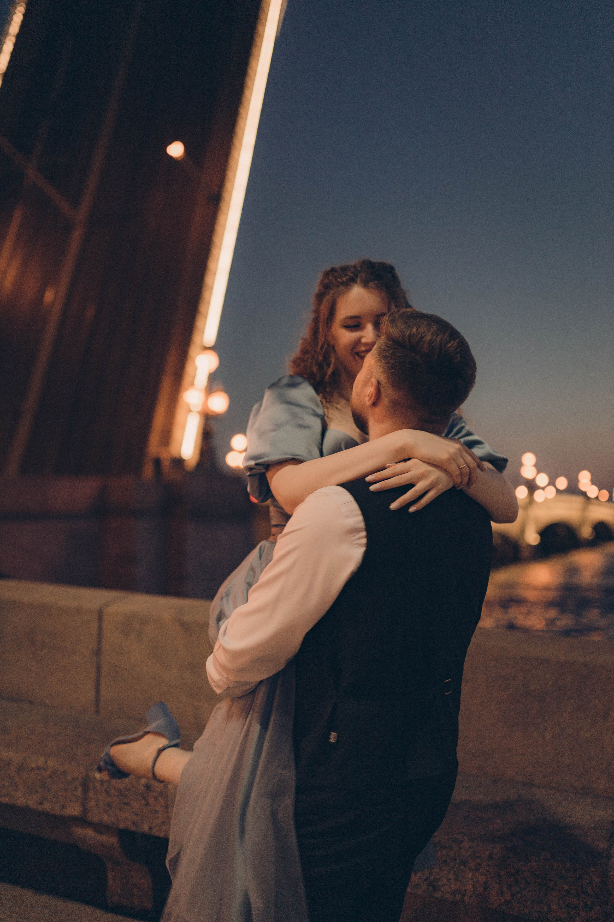 Love story мосты. Фотограф в Санкт-Петербурге Полина