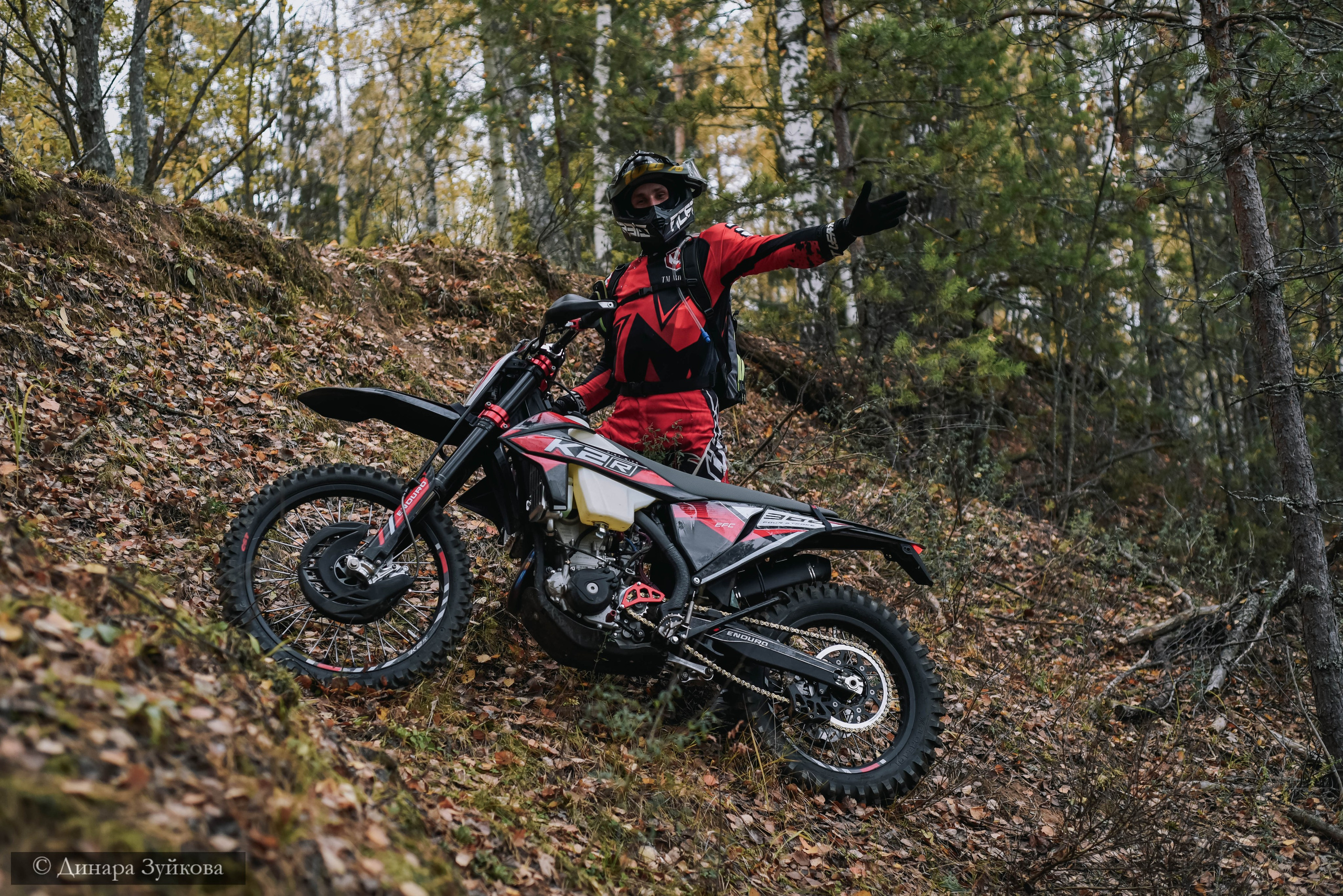 Эндуро покатушка. Мотофотограф в Нижнем Новгороде Динара Зуйкова