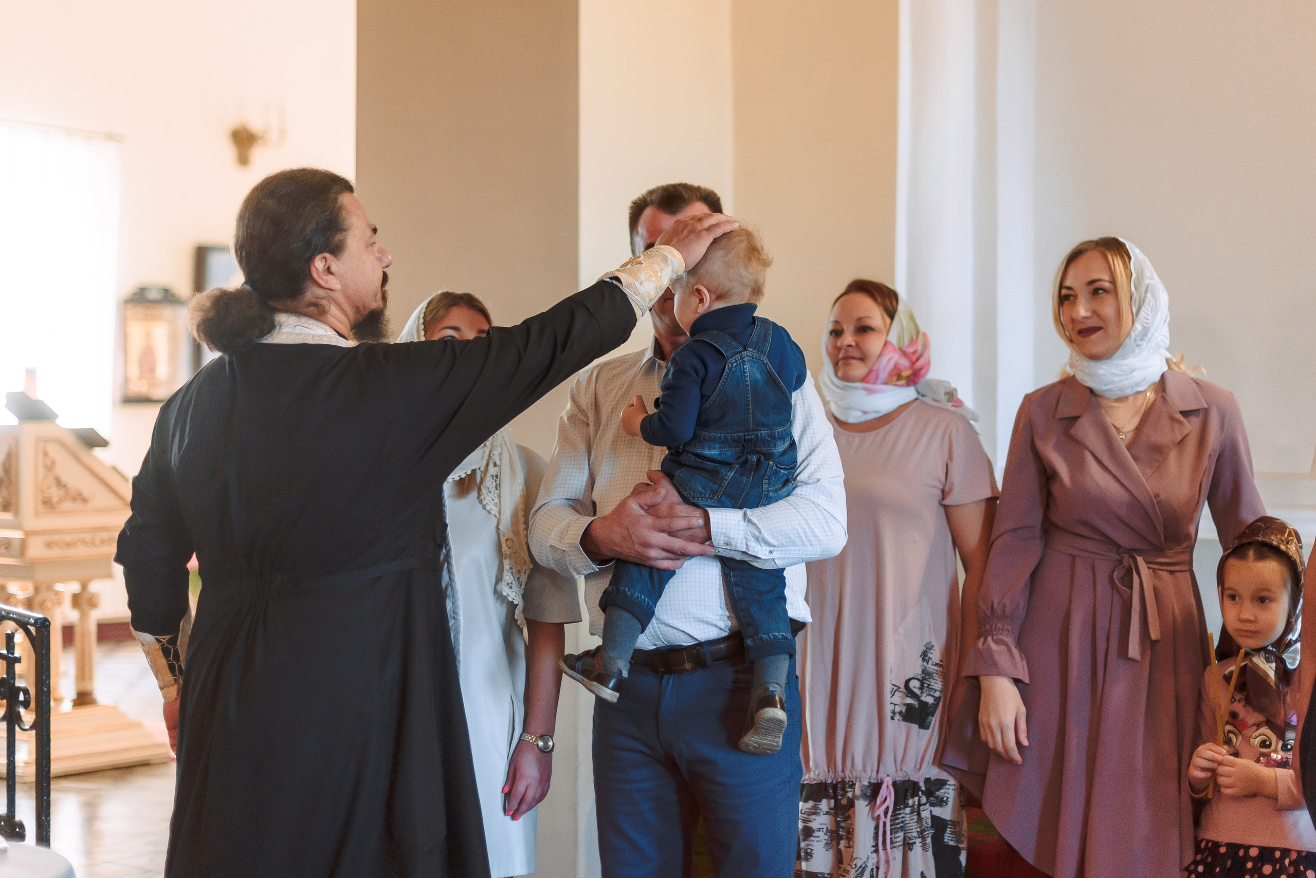 Крещение Макара. Свадебный и семейный фотограф в Москве Юлия Винник