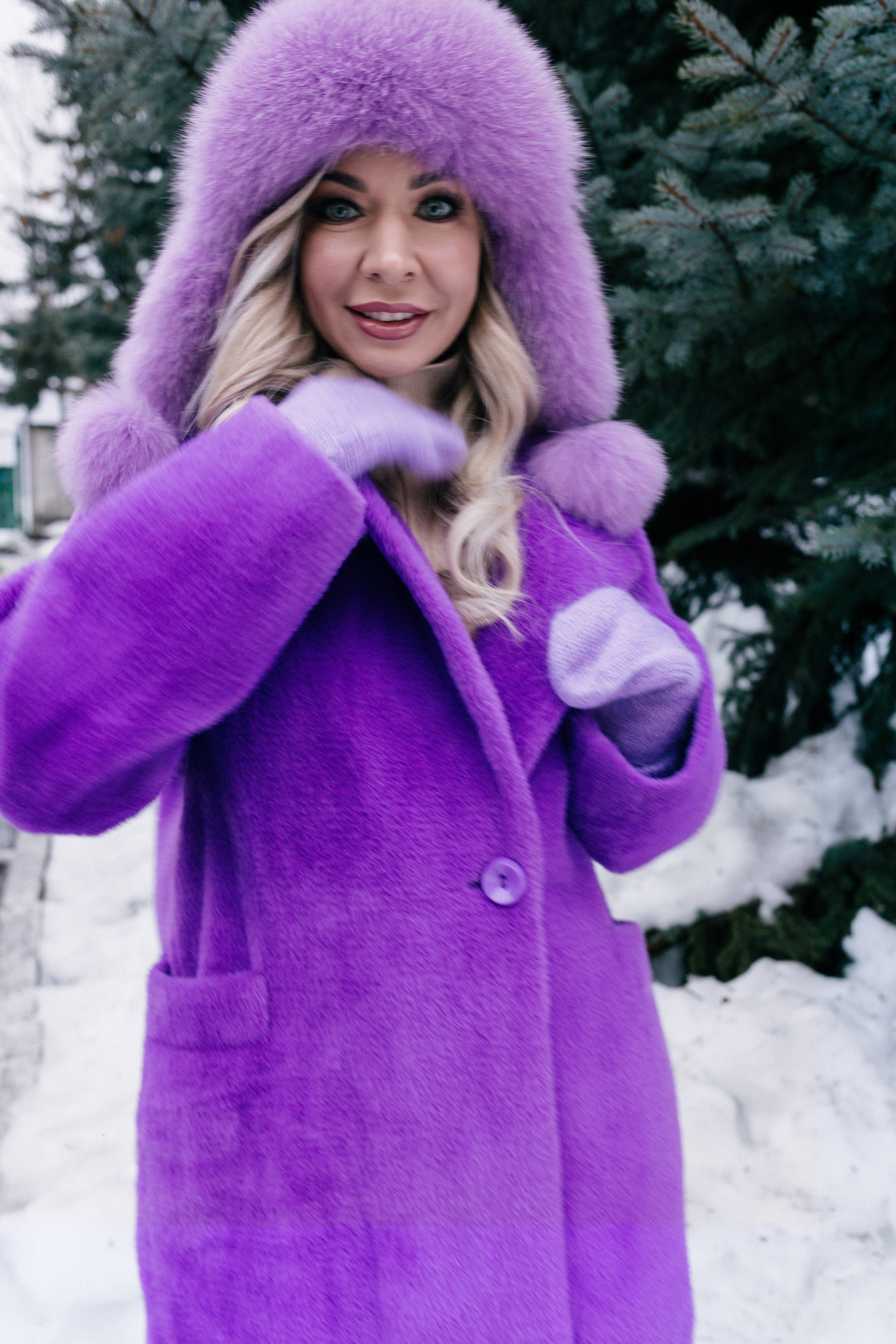 Зимняя сказка для Анны. Фотограф Елена Кириллова