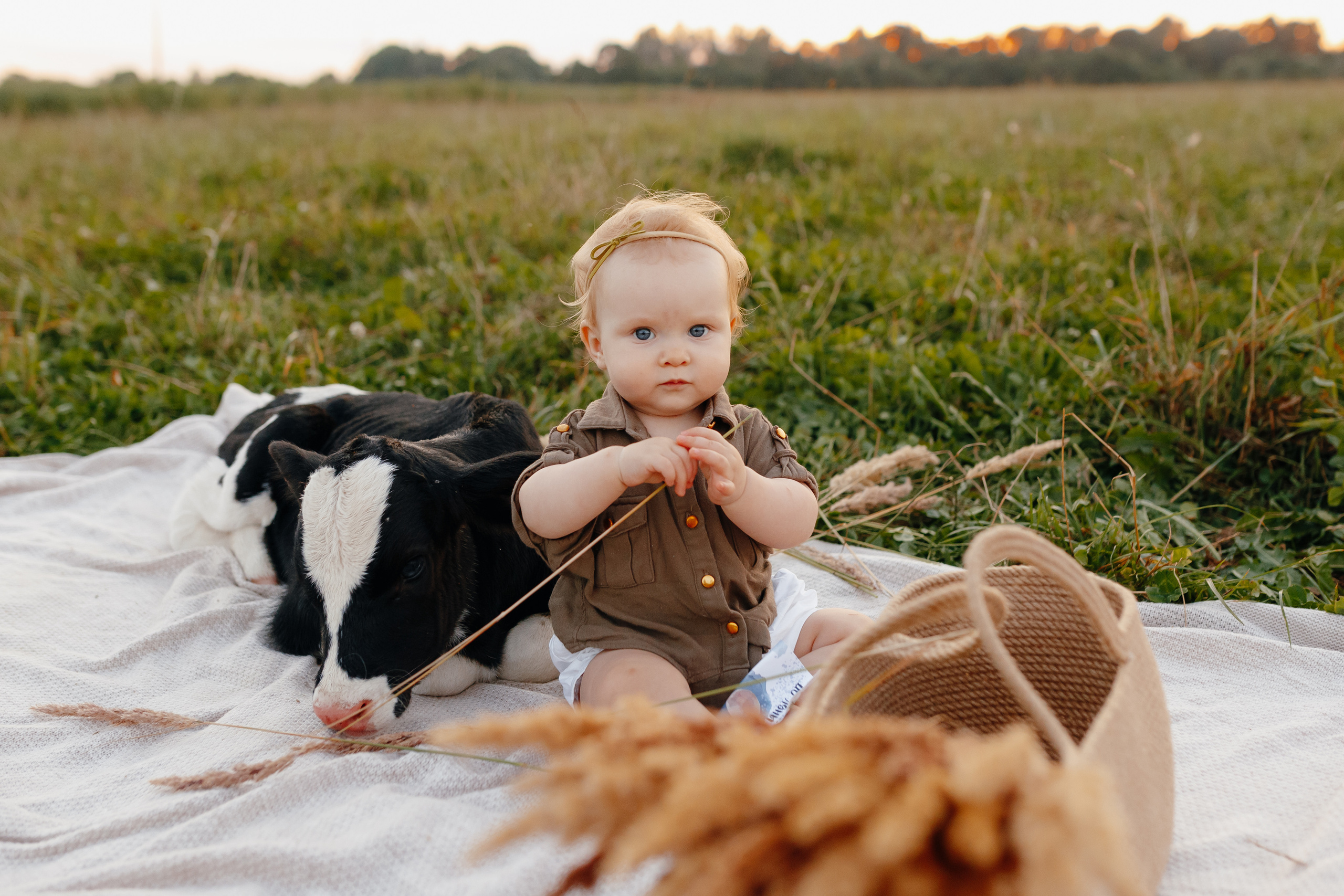 Детская фотосессия в поле Витебск