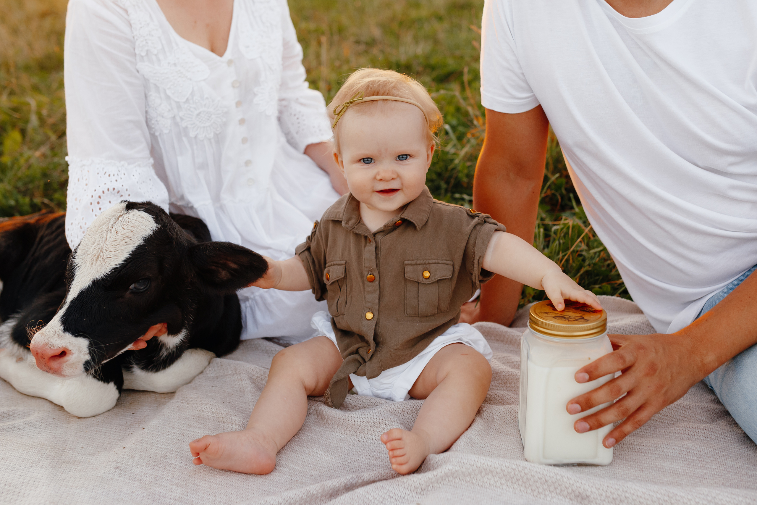 Фотосессия с теленком Витебск