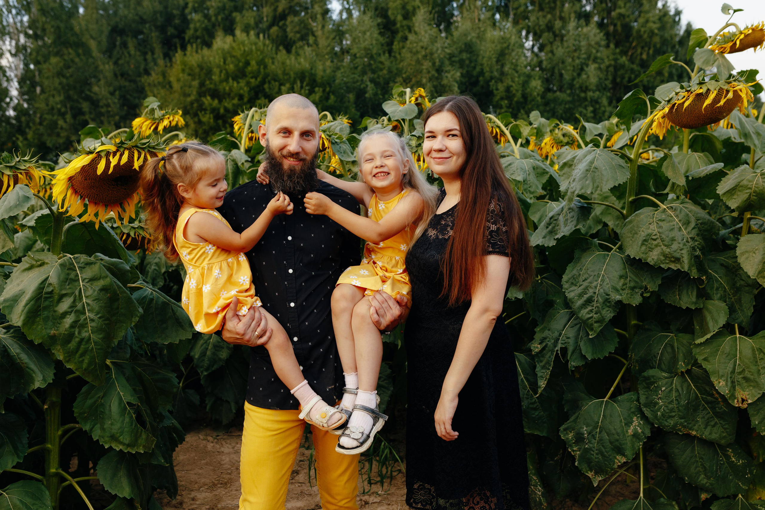 Подсолнухи. Свадебный и семейный фотограф Витебск, Минск, Андрей Павлов
