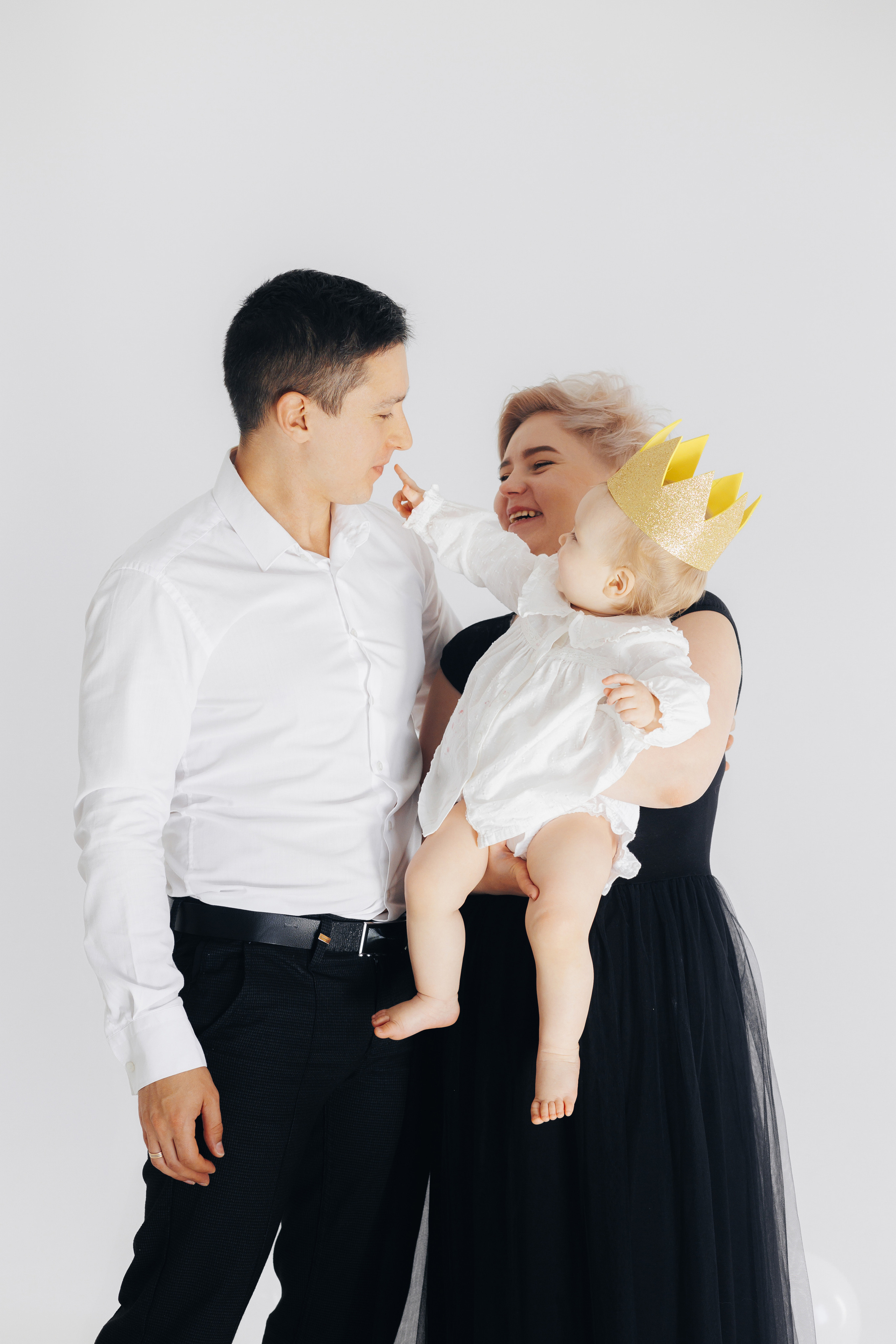 Семейная фотосессия на год ребенку