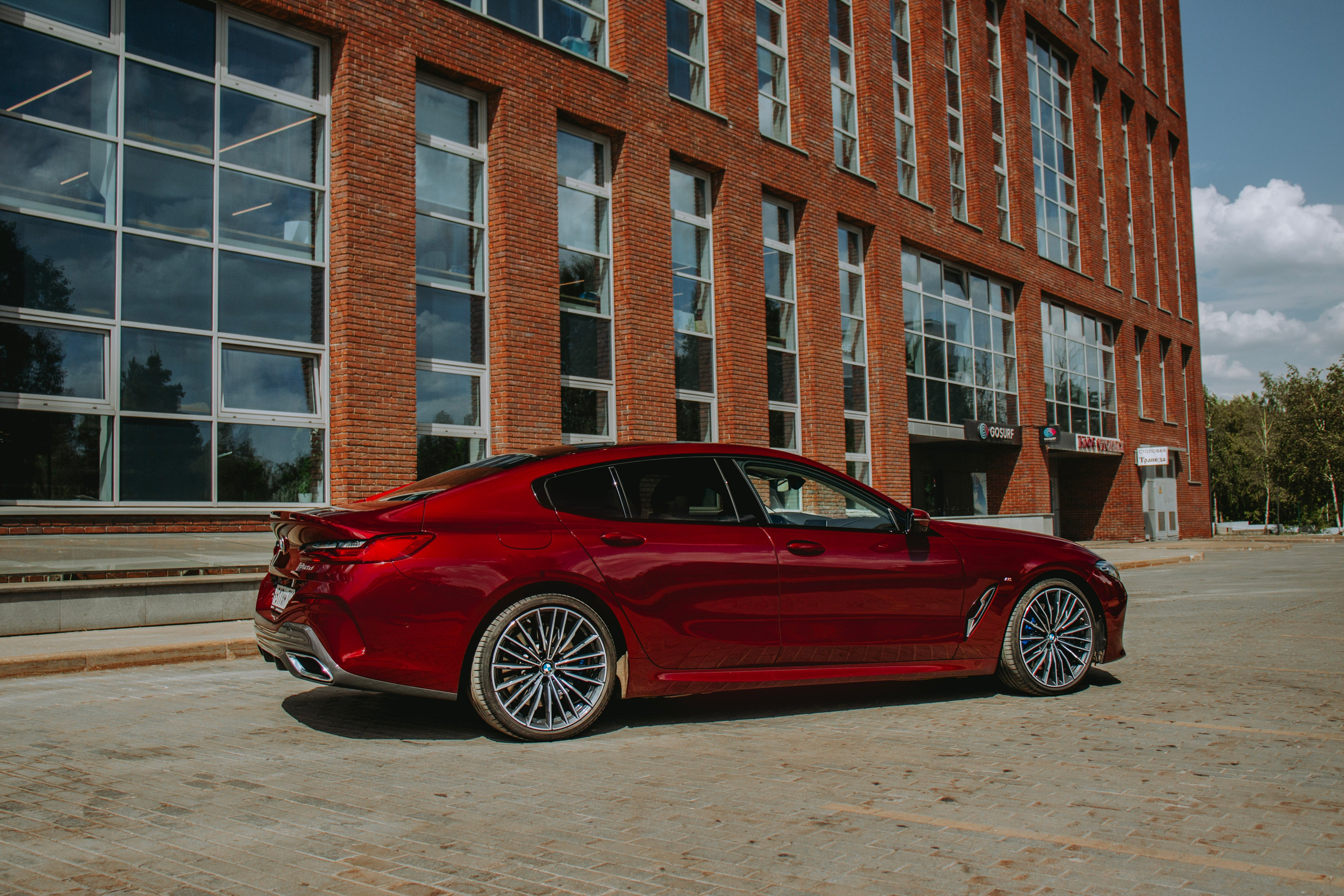 BMW 8 Grand Coupe. Автомобильный фотограф Ногинск Денис Городок