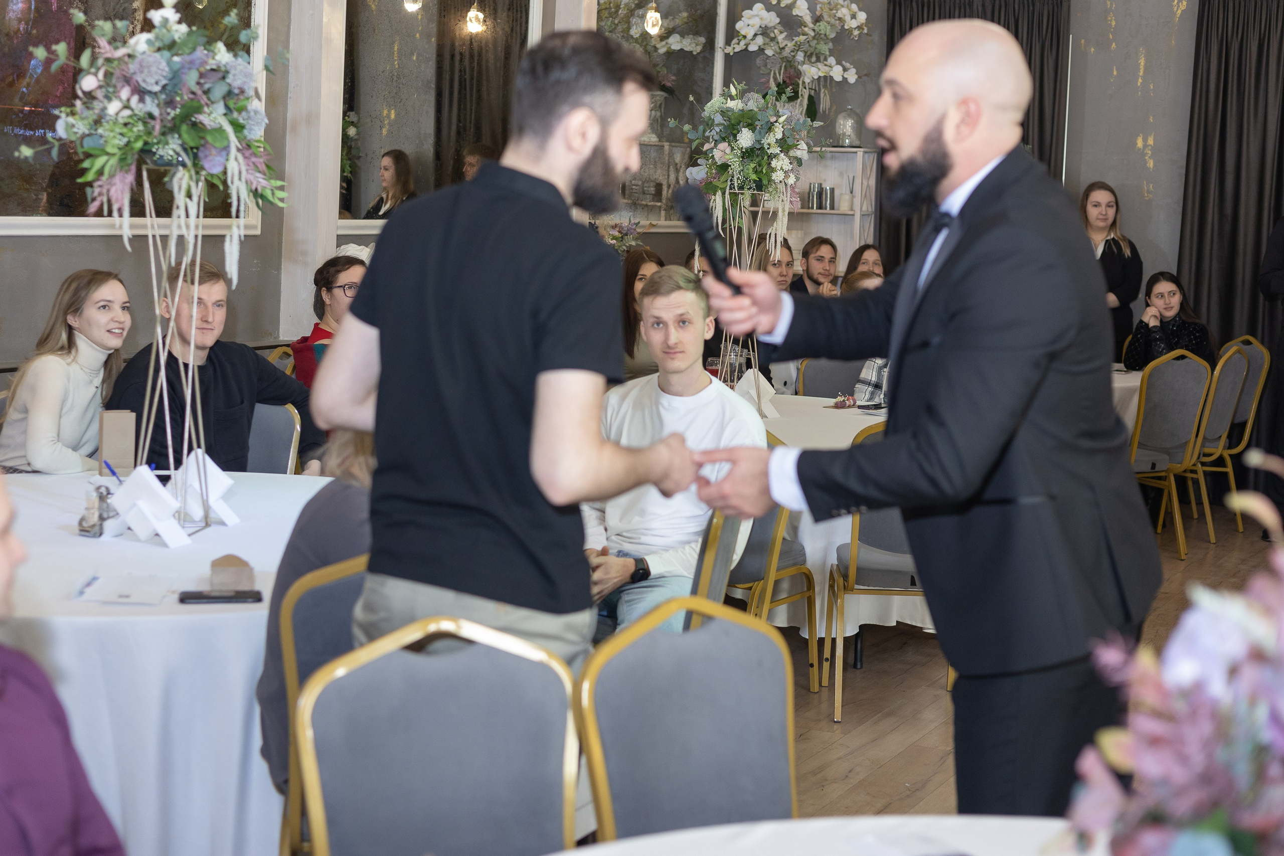 Свадебное чаепитие для молодоженов