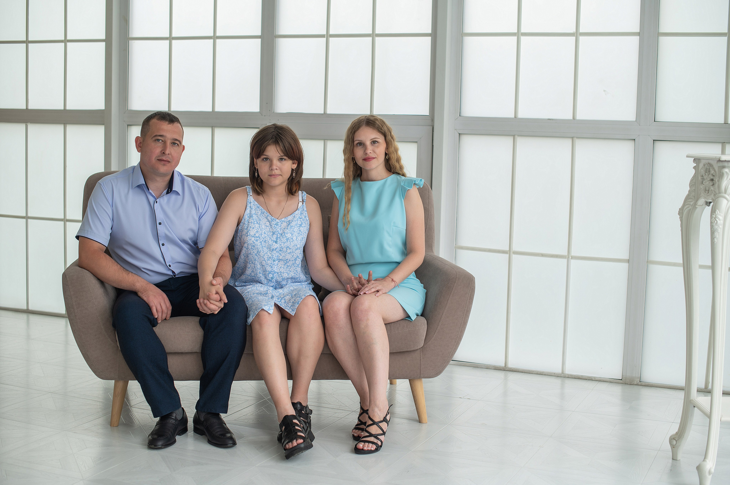 Ольга, Юлия, Александр. Фотограф Виктория Воронина