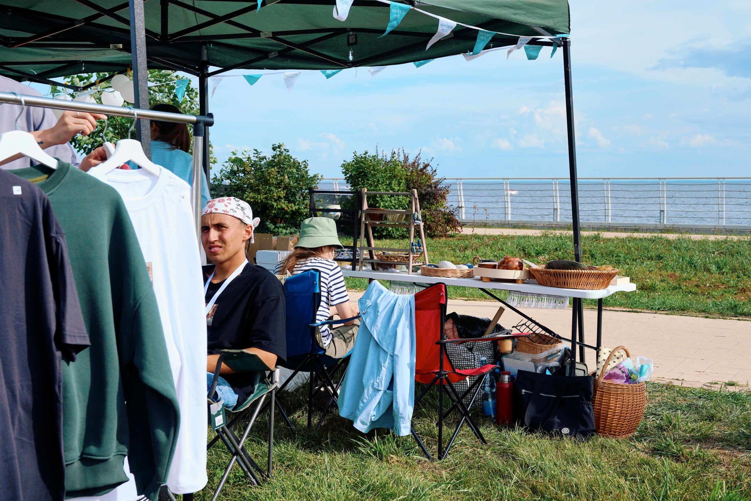 Пляжный маркет 2024, г. Лаишево. Фотограф Казань