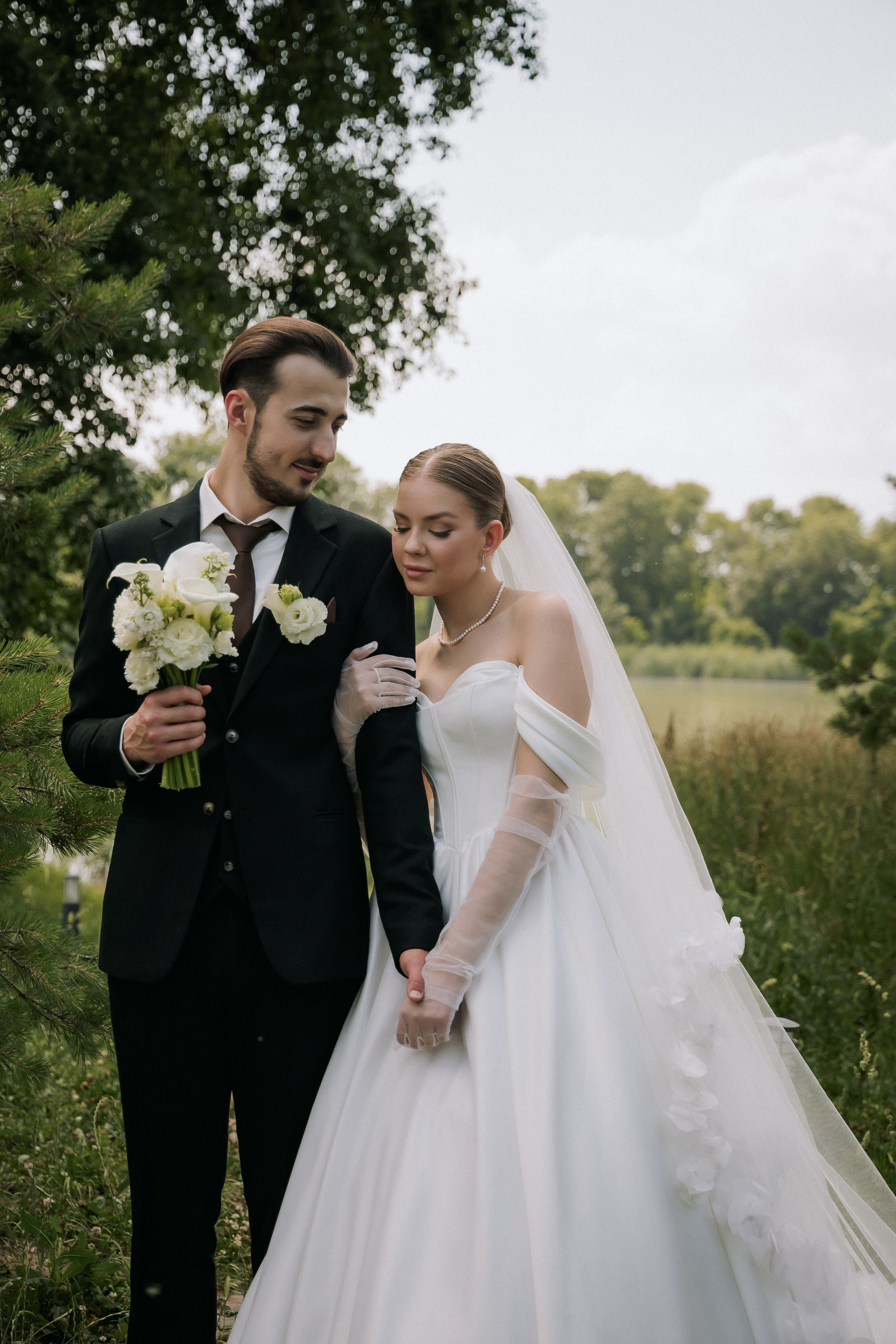 Свадебный день Лины и Роберта. Свадебная фотография. Арина Рубах