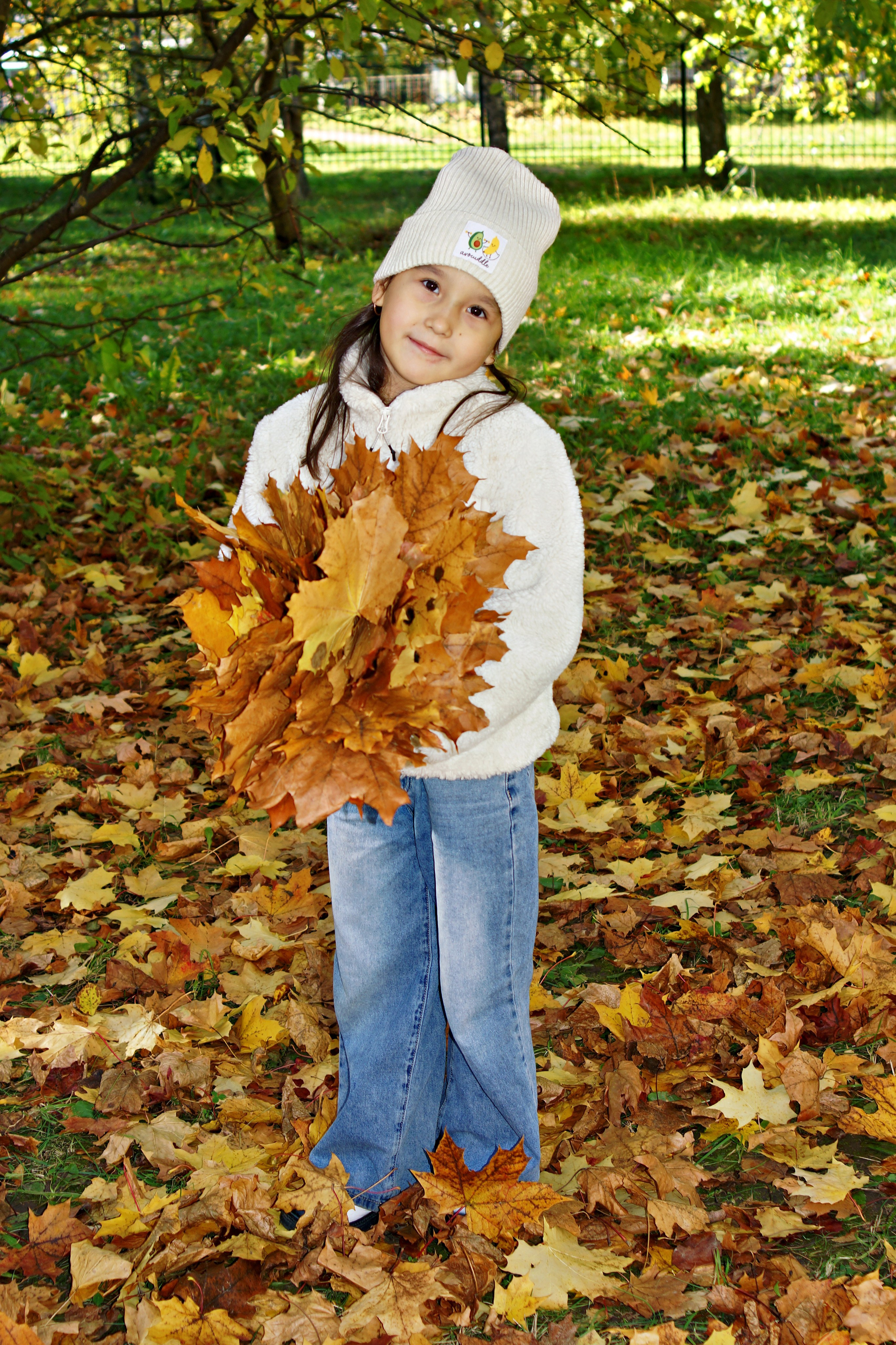 Осенняя фотосессия в детском саду г. Йошкар-Ола