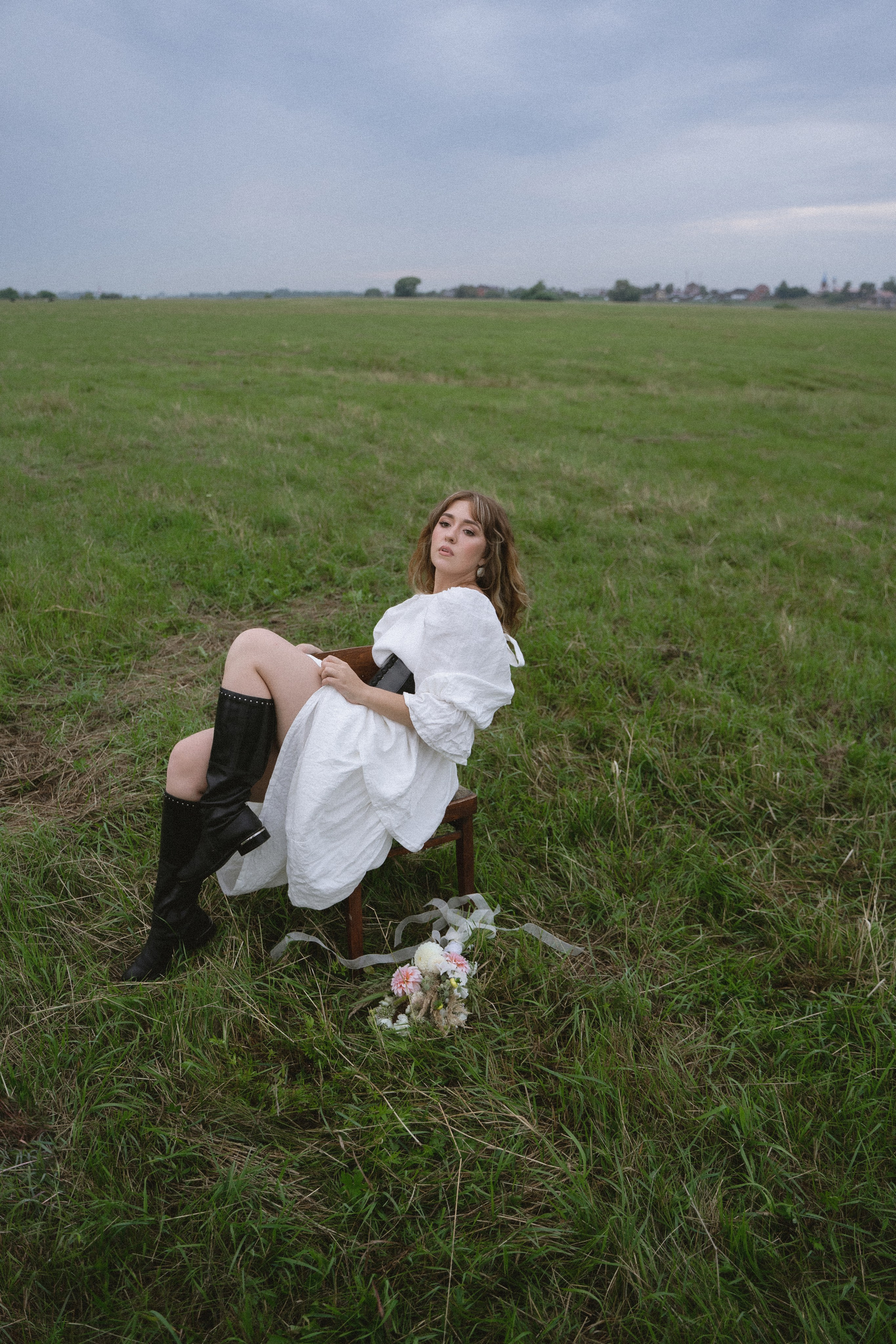 Фотосессия в поле для Александры. Фотограф Надежда Погребняк | Рязань | Москва