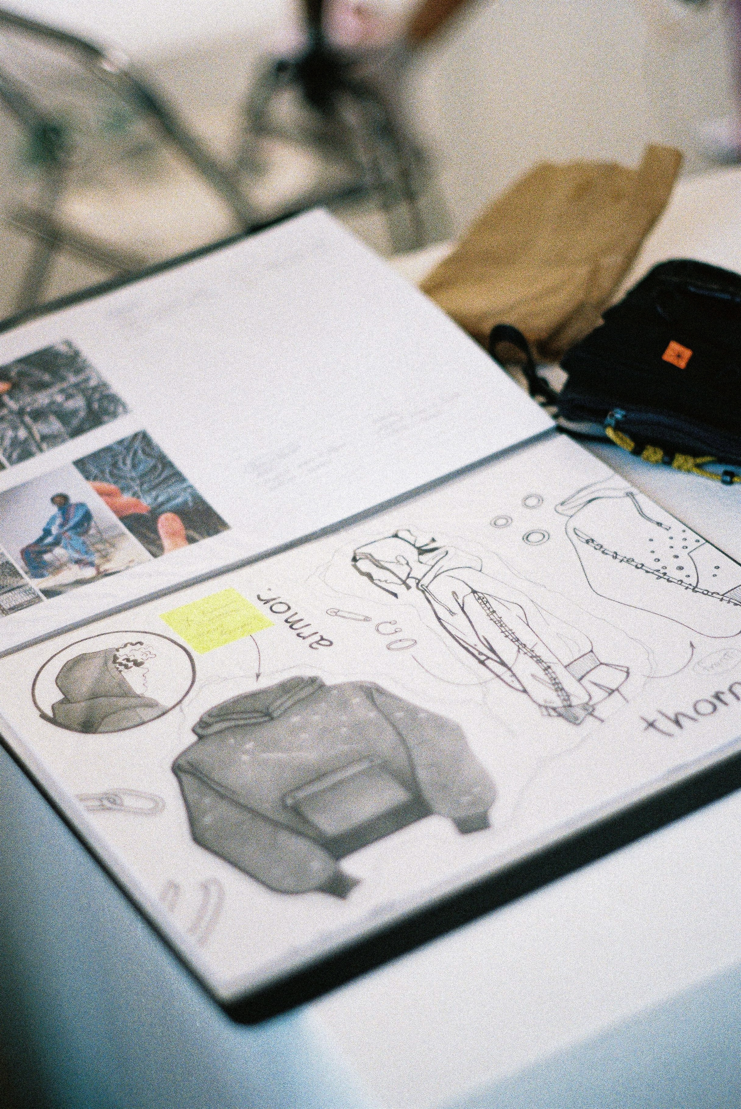 Съемка для бренда одежды на пленочную камеру