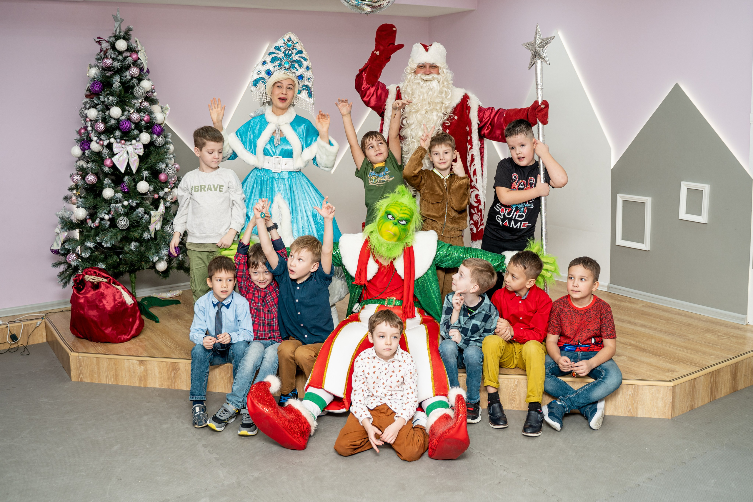 1 гимназия Новогодний утренник. Свадебный и репортажный фотограф в Уфе| Осетрова Ольга