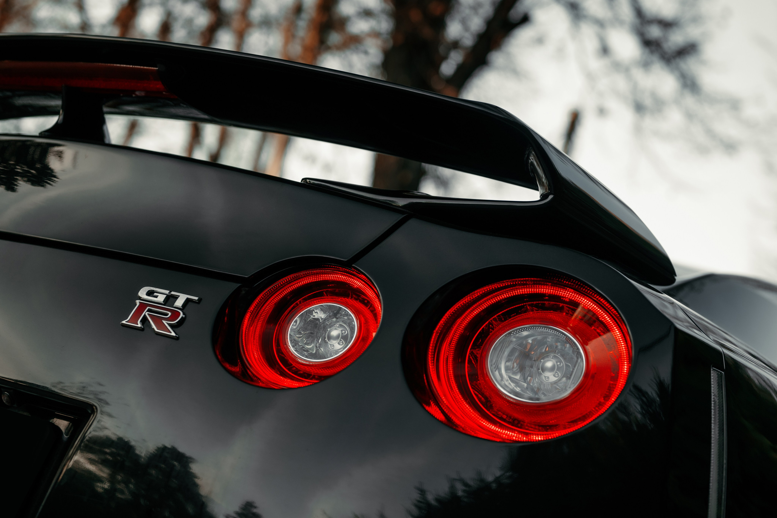 Nissan GT-R35 autumn vibe. DeLorein