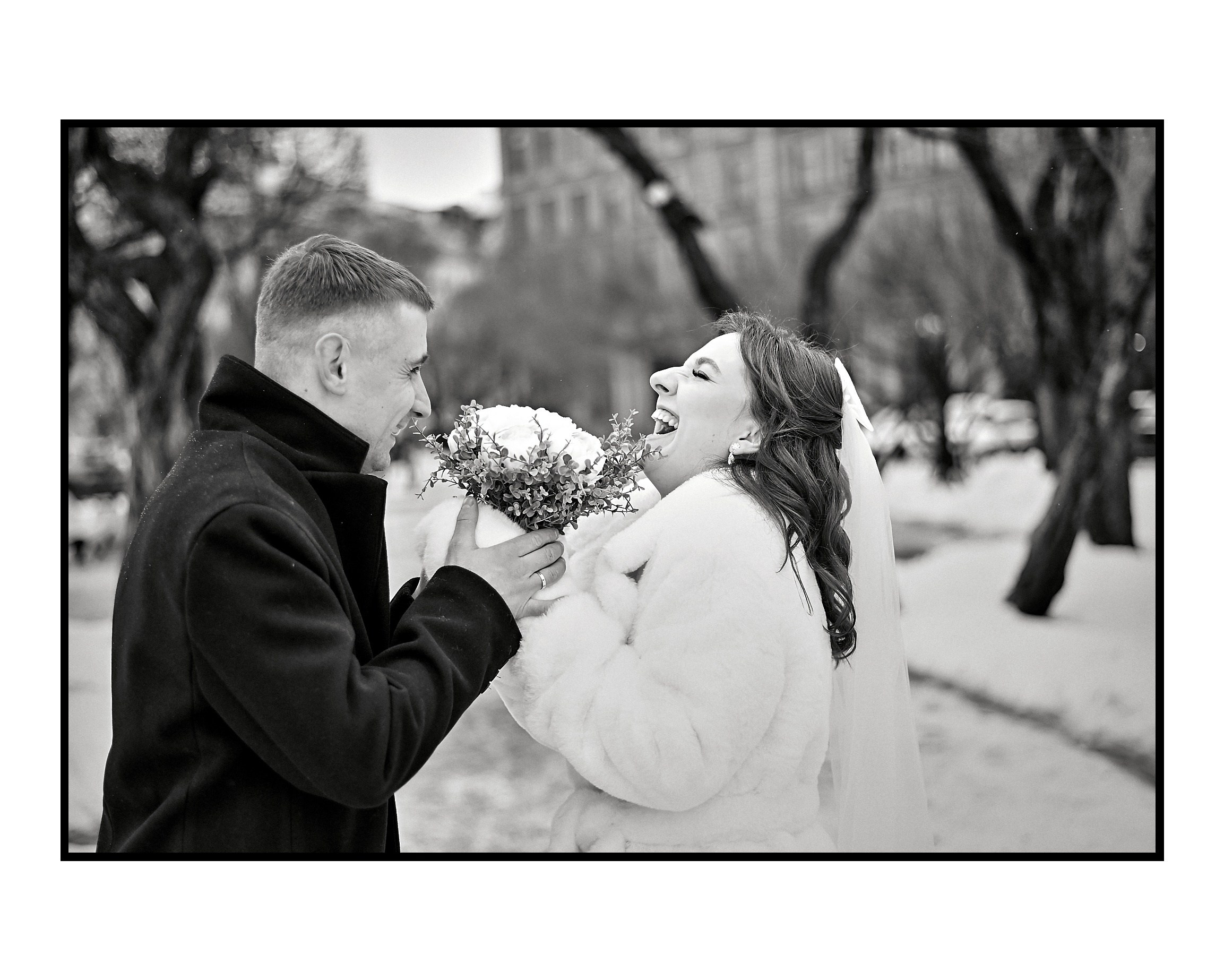 Дмитрий и Алёна | ЧБ. Свадебный фотограф в Санкт-Петербурге Славин Денис