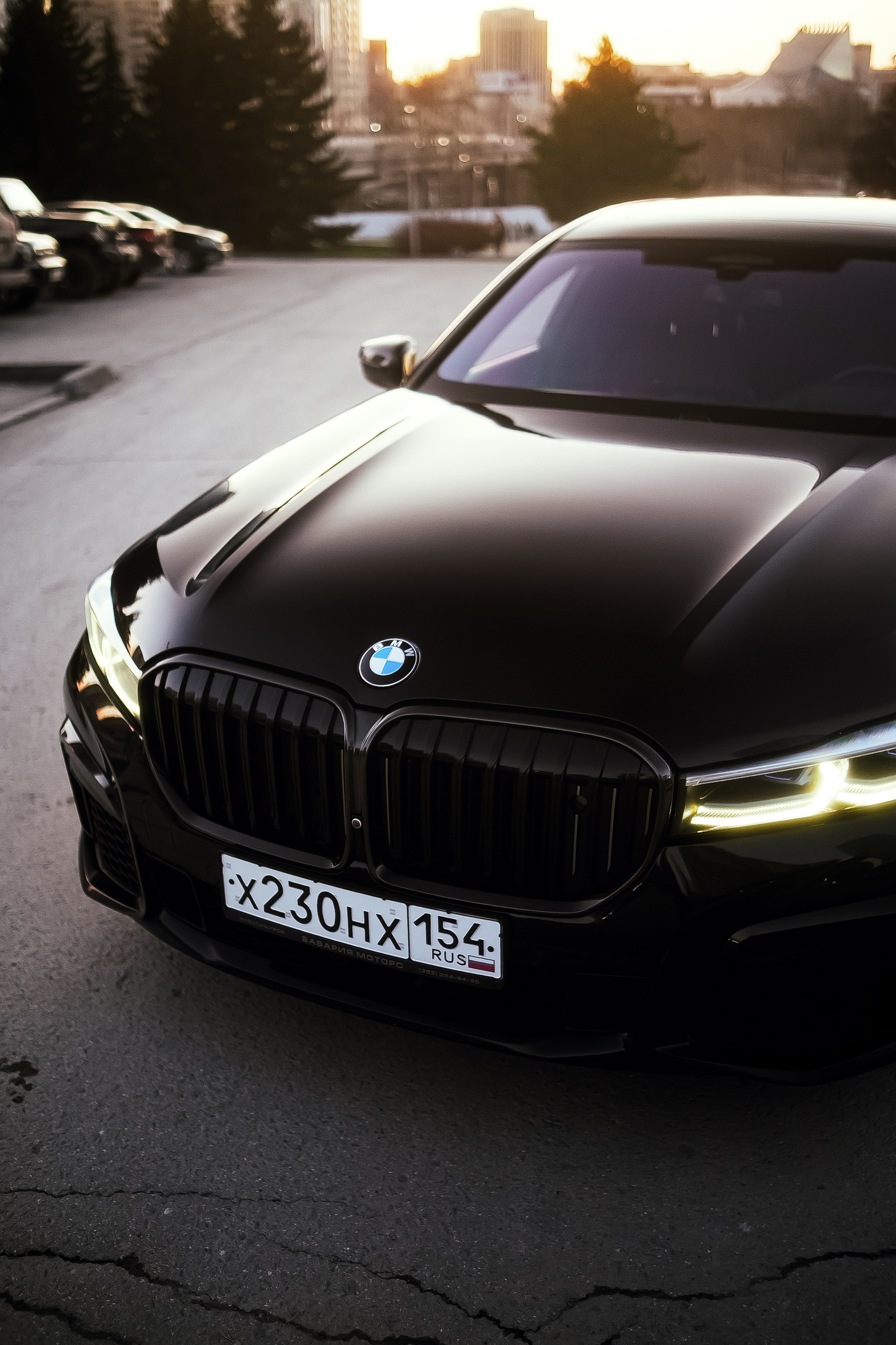 BMW 760Li. Фотограф в Новосибирске Владислав Унтерберг