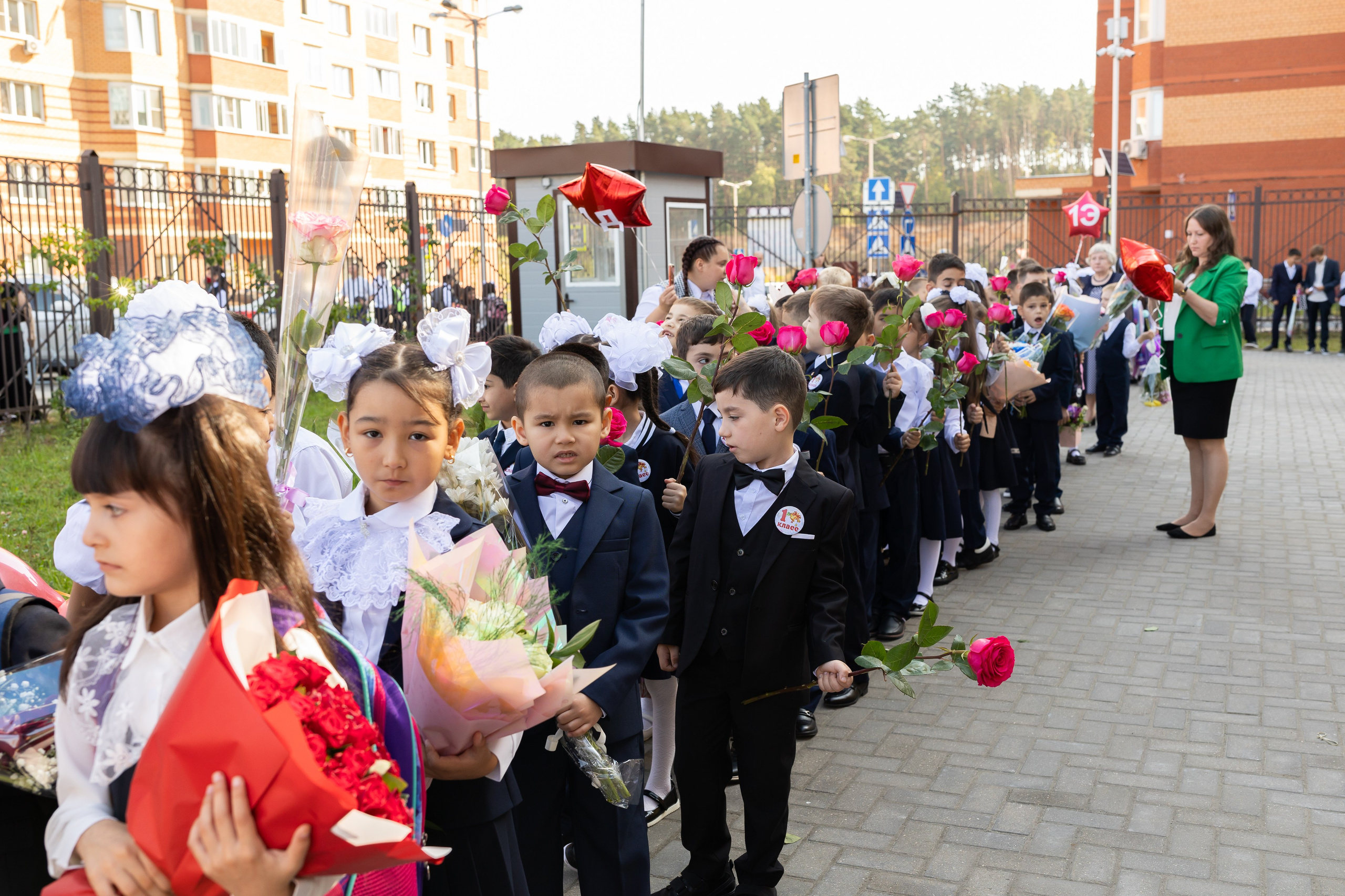 Линейка 1 сентября. Профессиональный Фотограф в Москве Андрей Славнов