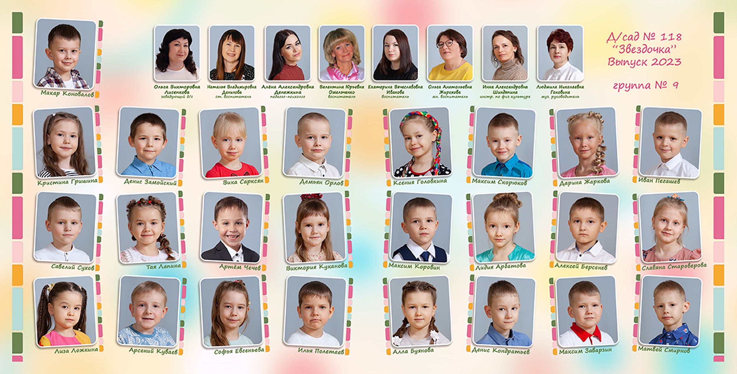 2022-23 МДОУ-118 гр9 «Радуга»