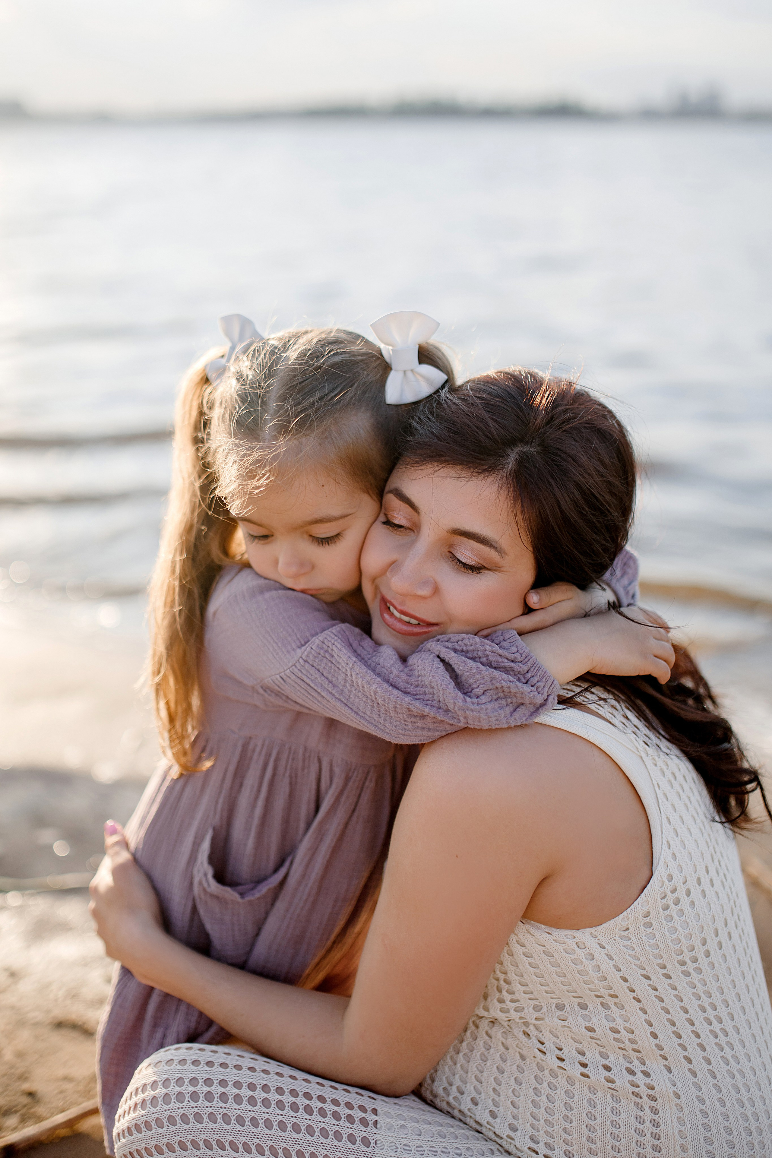Семейная съёмка на пляже. Свадебный и семейный фотограф в Казани Алина Гилазиева