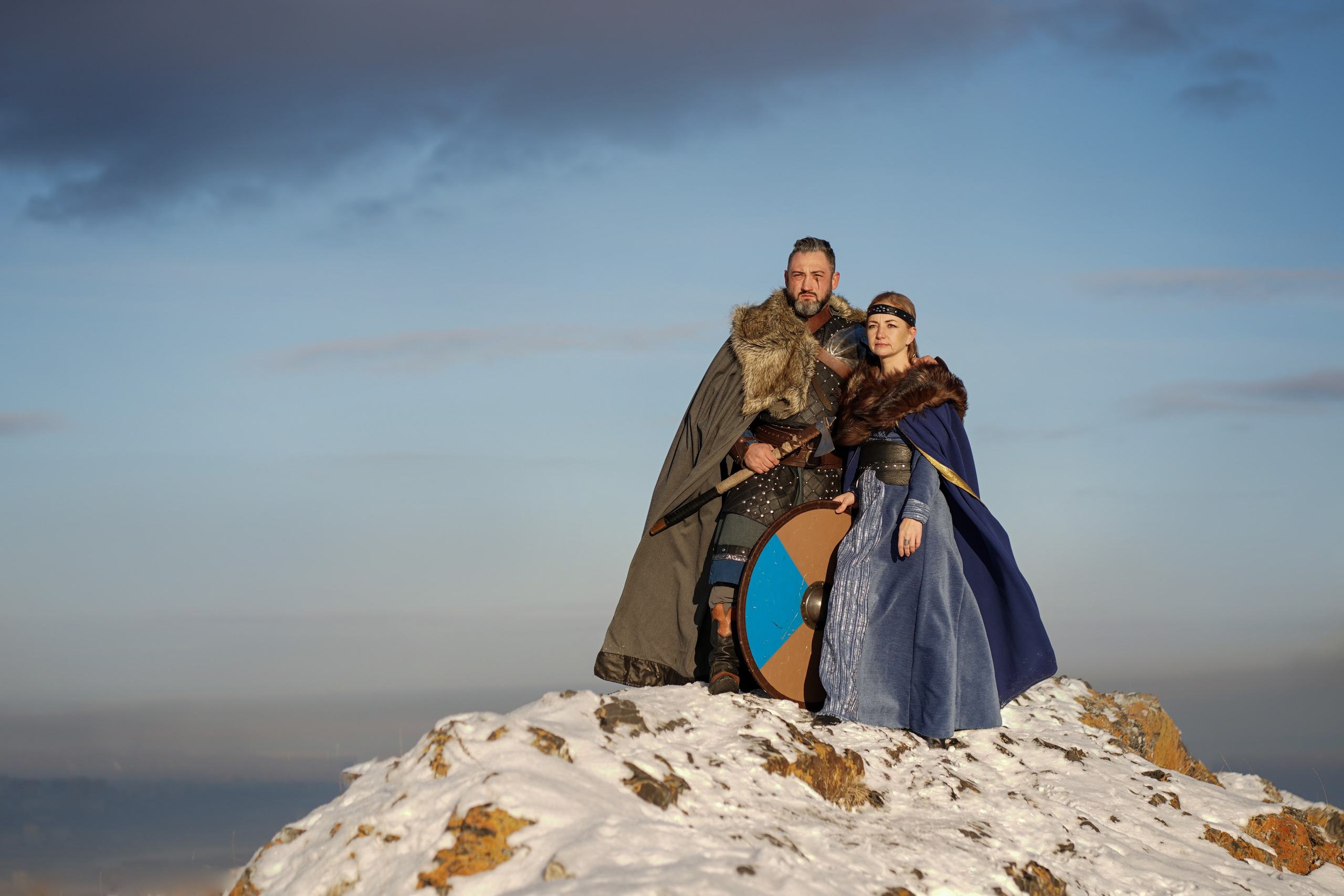 Фотосессия в стиле викингов | Фотосъемка в скандинавском стиле