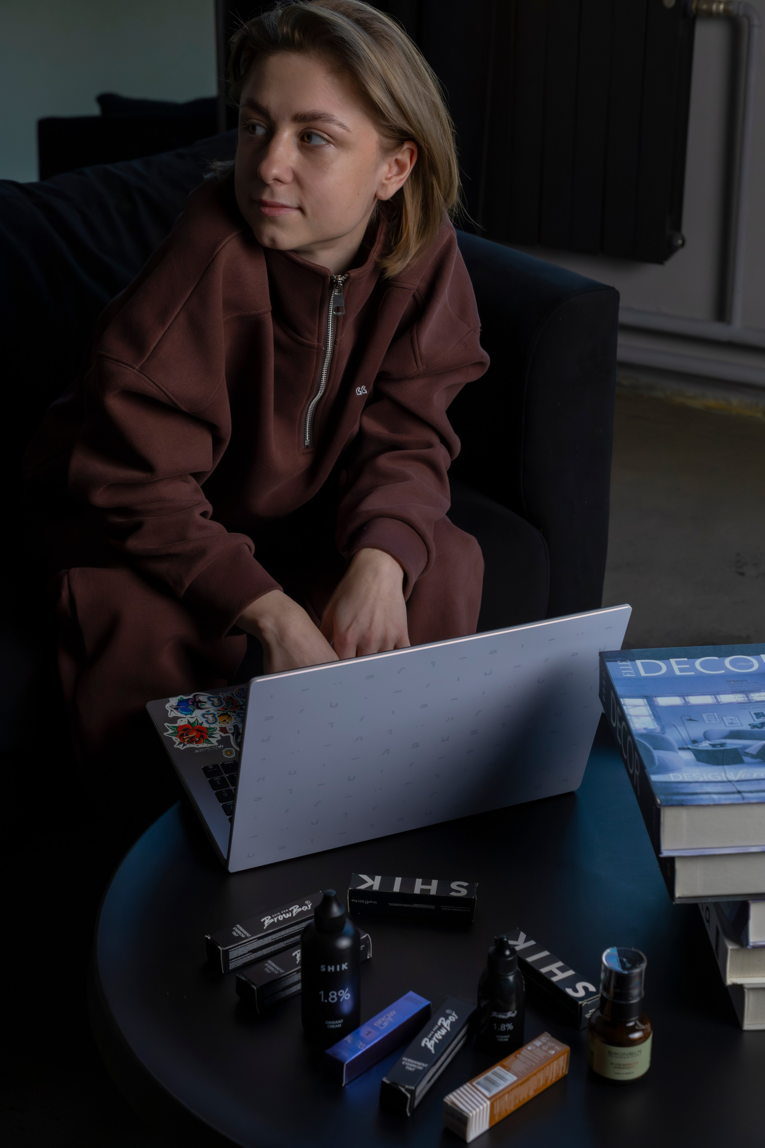 Фотосессия в студии Moon Олеся