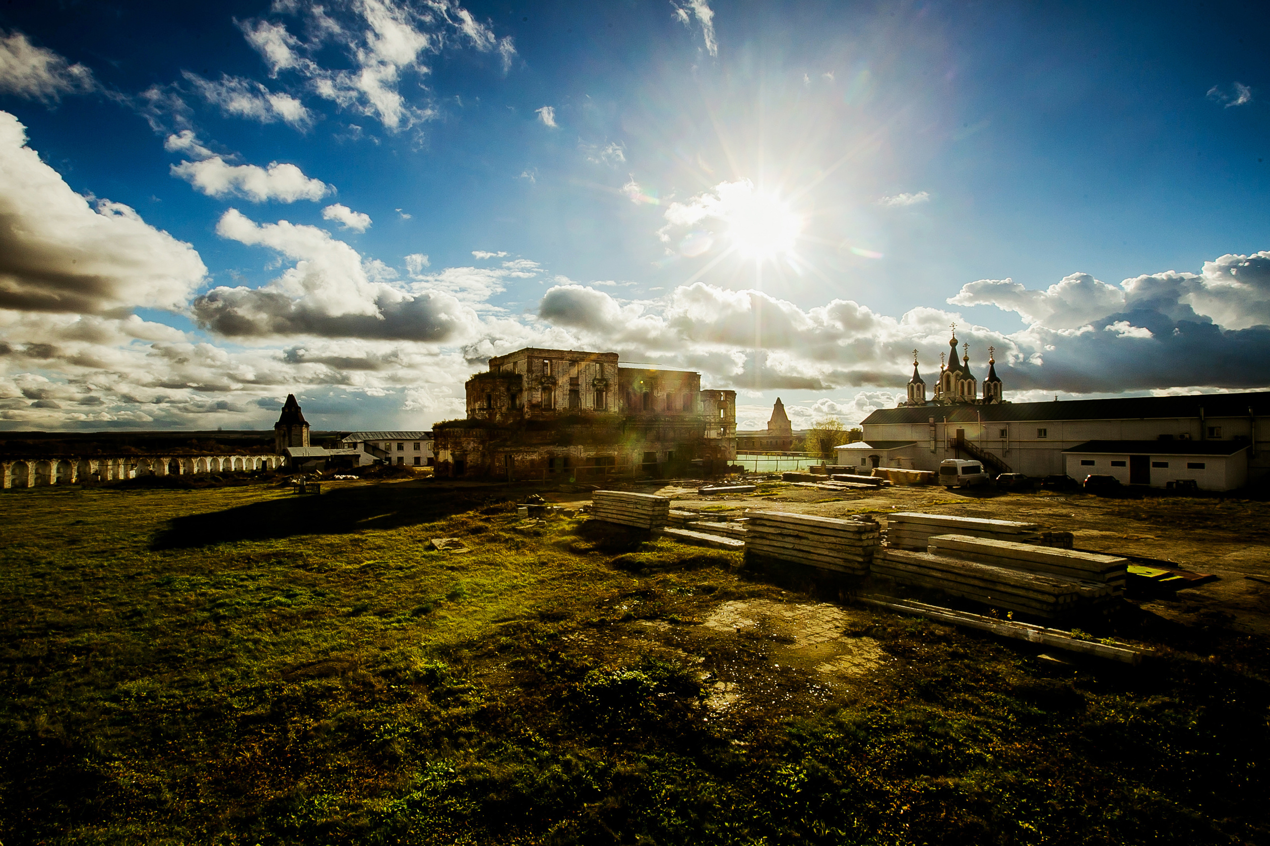 Успенский Далматовский мужской монастырь, Курганская обл. Фотограф Полина Егорова город Тюмень